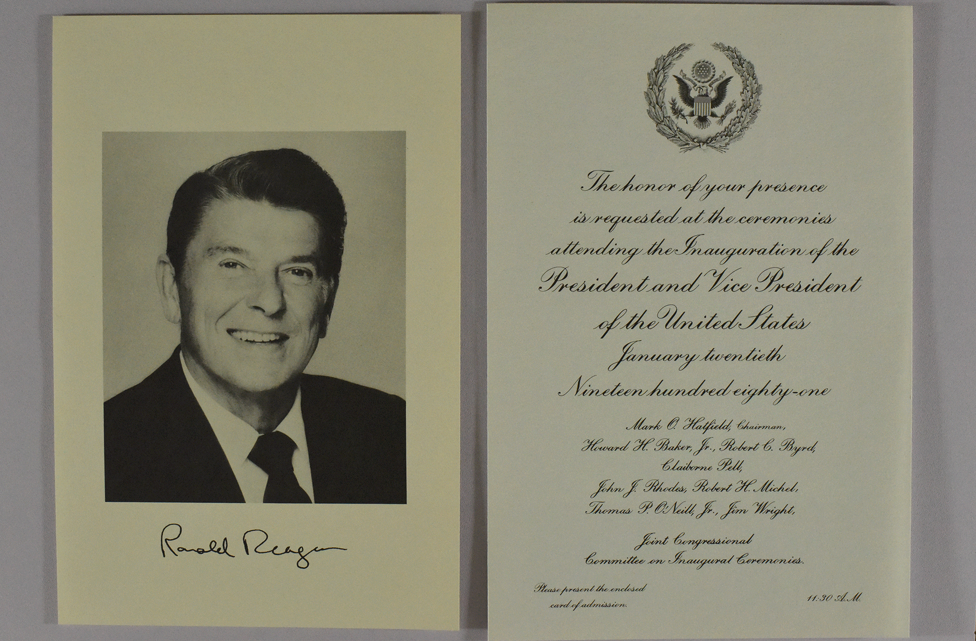 Ronald Reagan Inauguration
