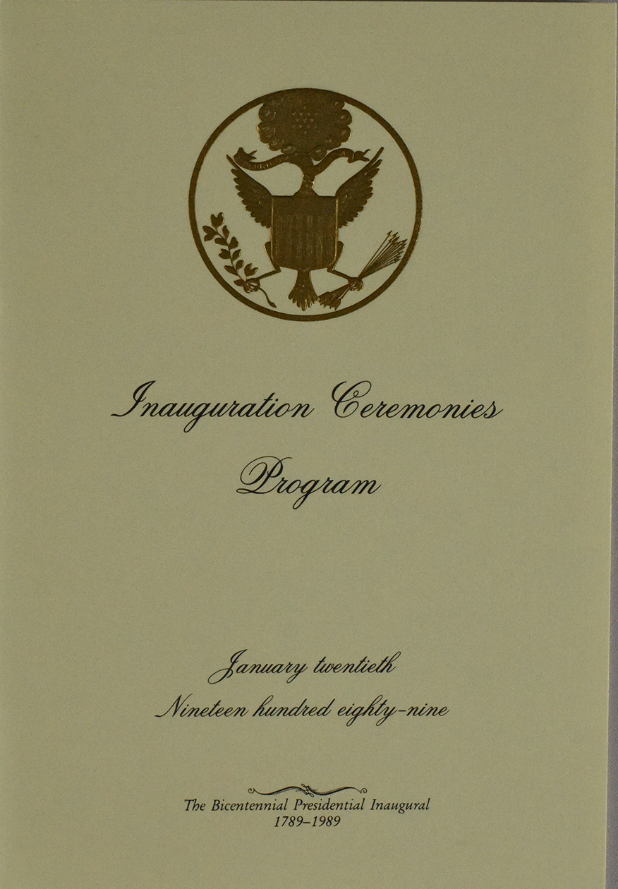 Inauguration Records | The Jesse Helms Center