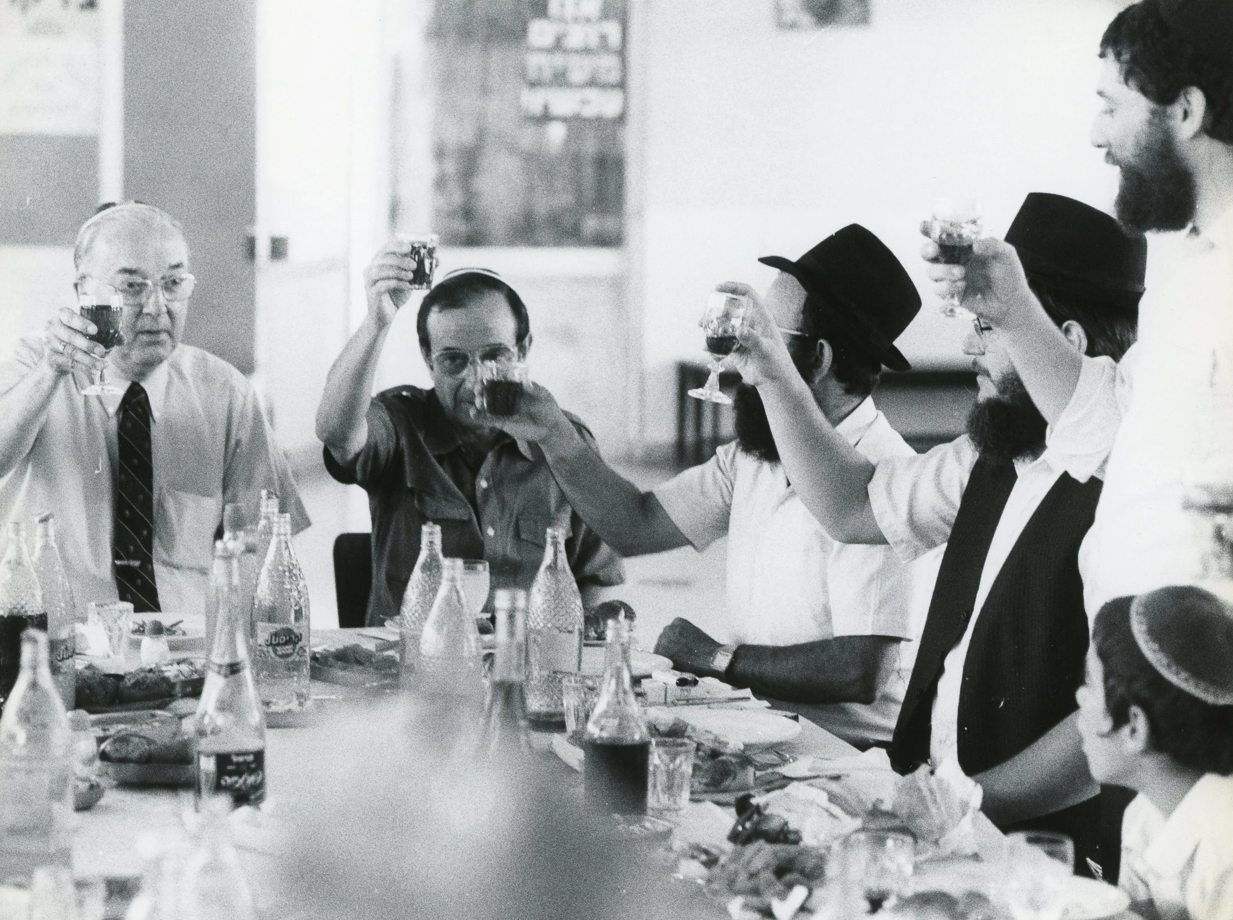 Senator Helms in Israel, 1985