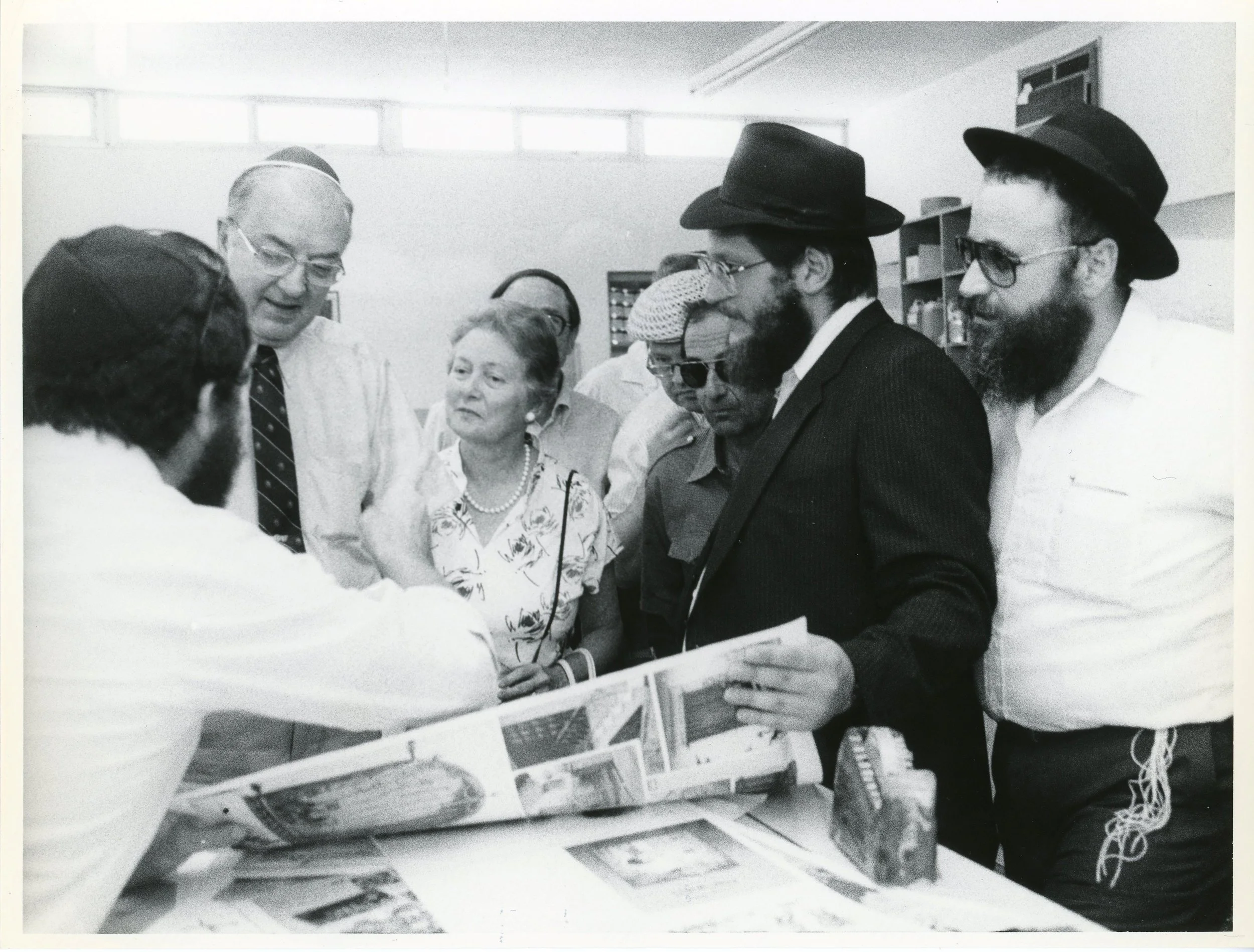 Senator Helms in Israel, 1985