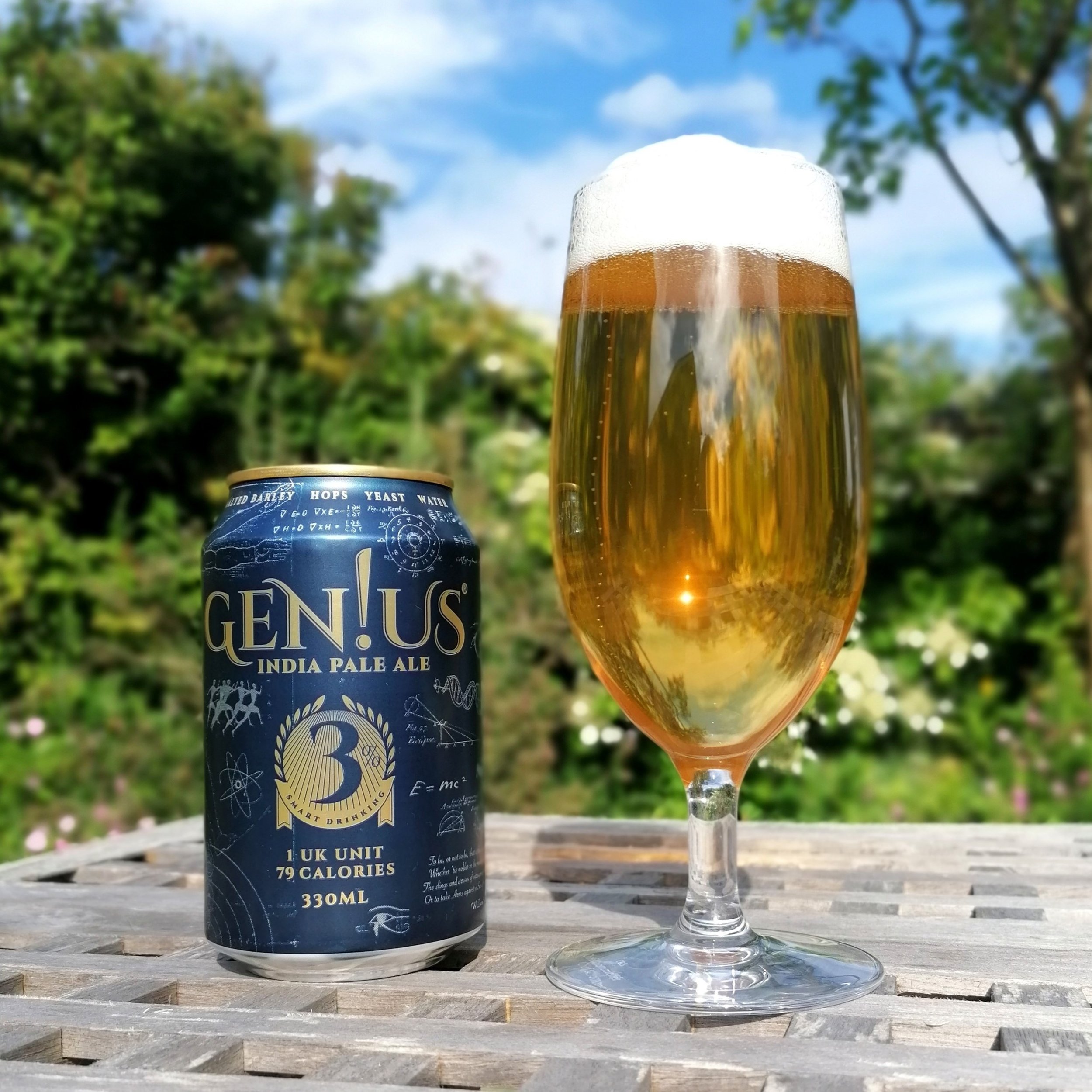 Gen!us Craft Lager Low Alcohol Lager Low Calorie Lager Low