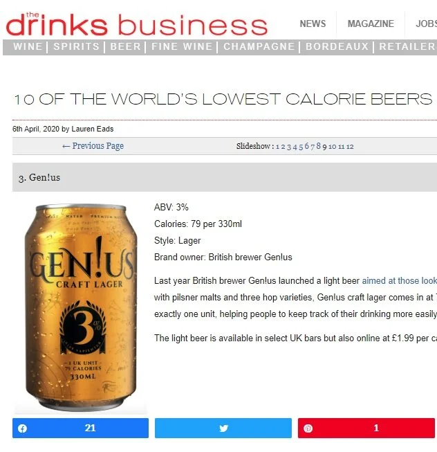 World's Lowest Calorie Beers