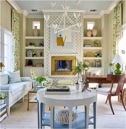 Design by Amy Berry for the Dallas Traditional Home showhouse.