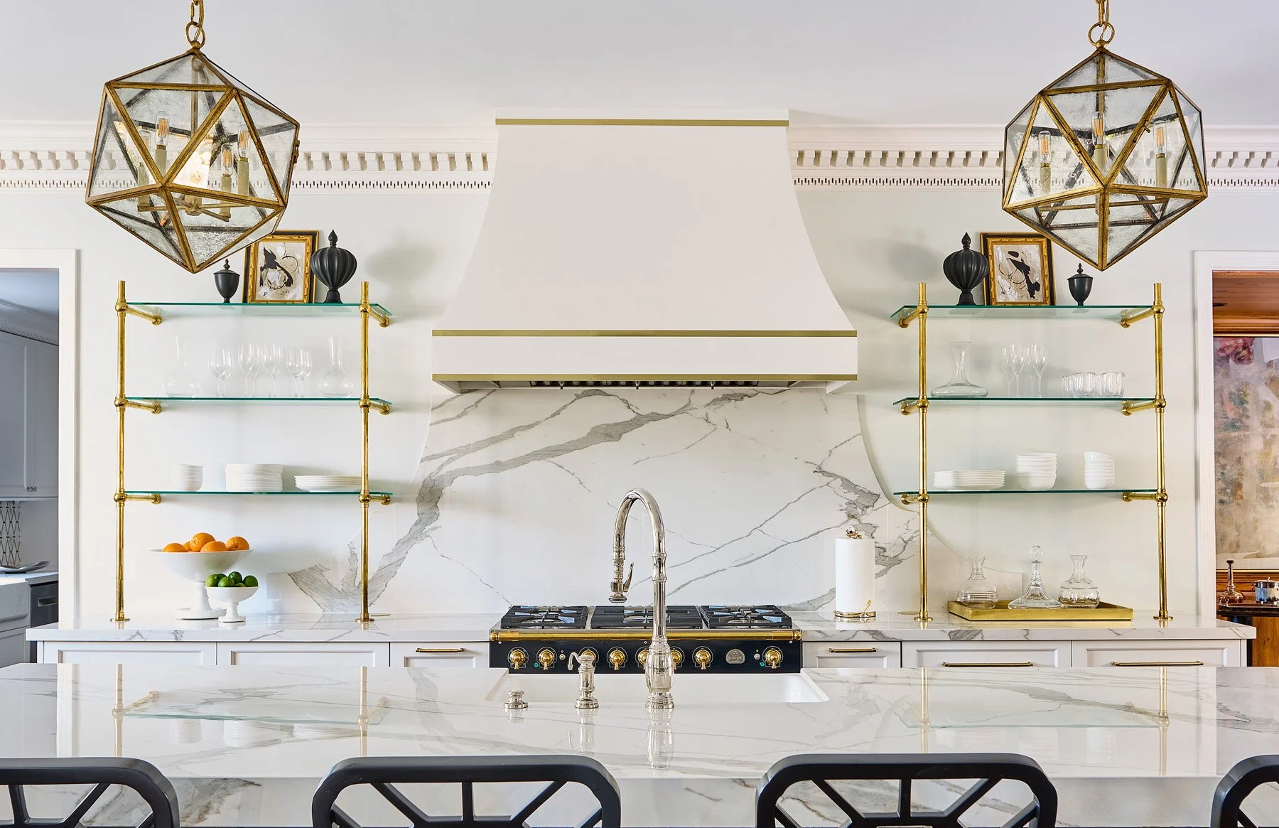 Brooke Cole Interiors Charlotte North Carolina interior designer - Belmont Estate - 8-Kitchen 1.jpg