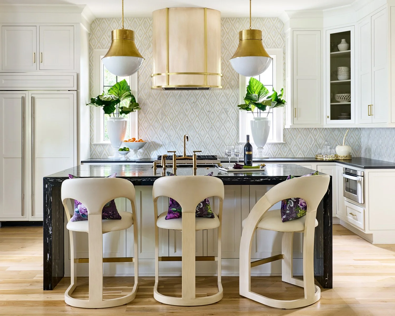Brooke Cole Interiors Charlotte North Carolina interior designer - Myers Park Wonderland - Kitchen 3.jpg