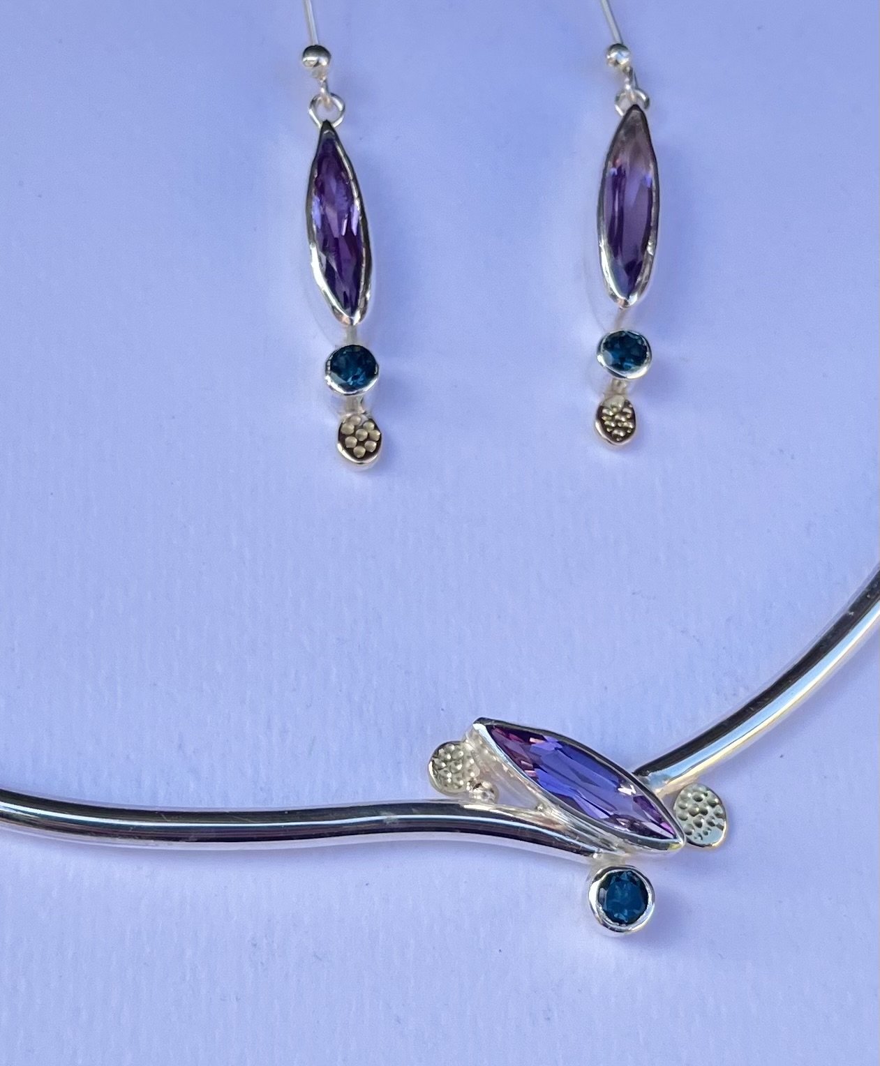 Amethyst and Topaz.