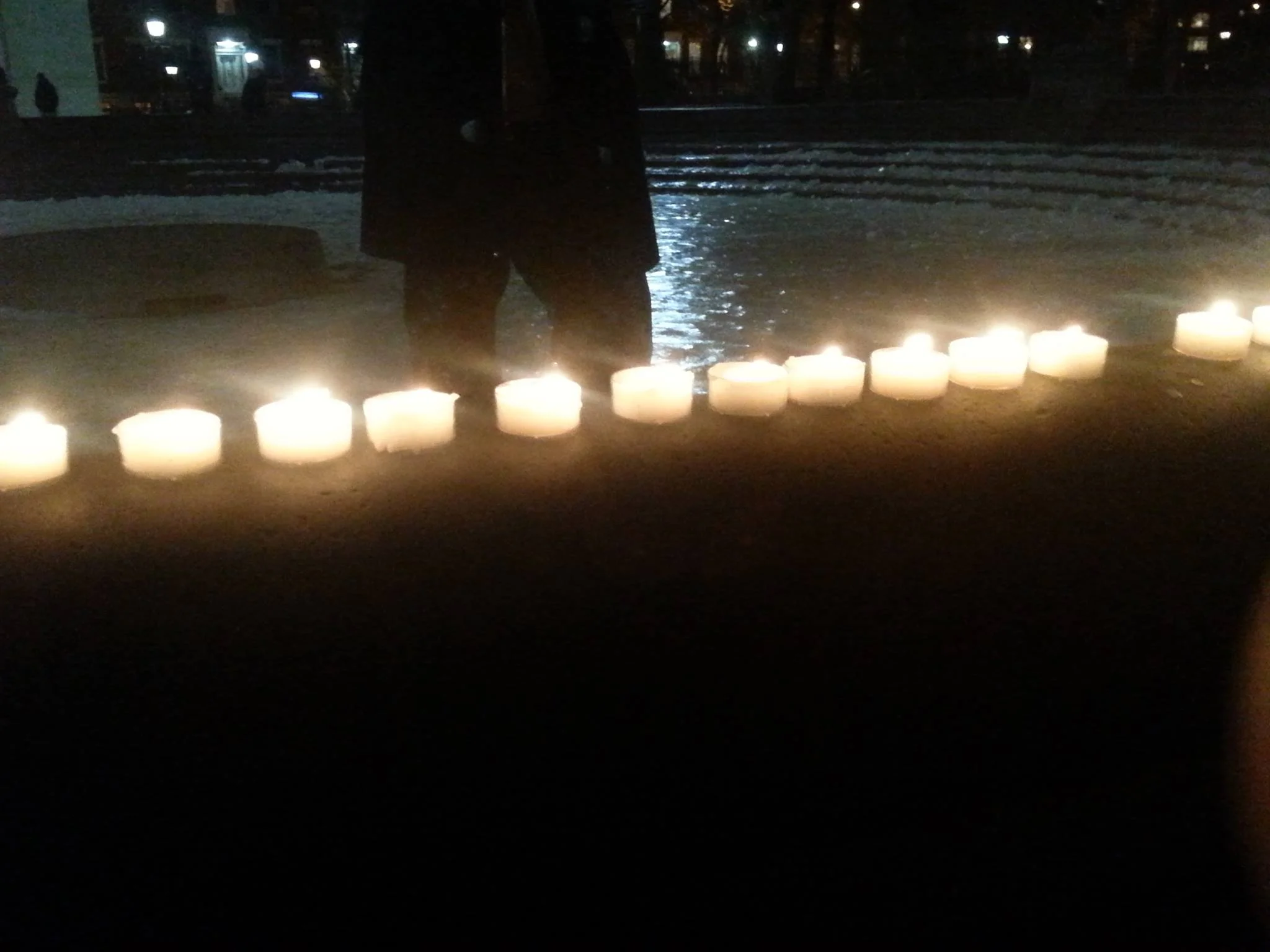 Prayer Vigil held in Washington Square Park, 2017