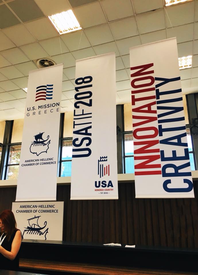 The U.S. Pavilion at TIF 2018.
