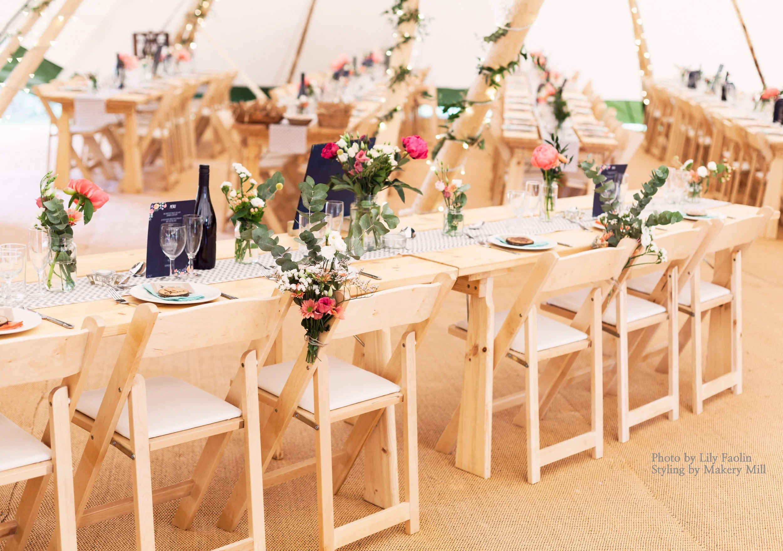 Beech Folding Chair