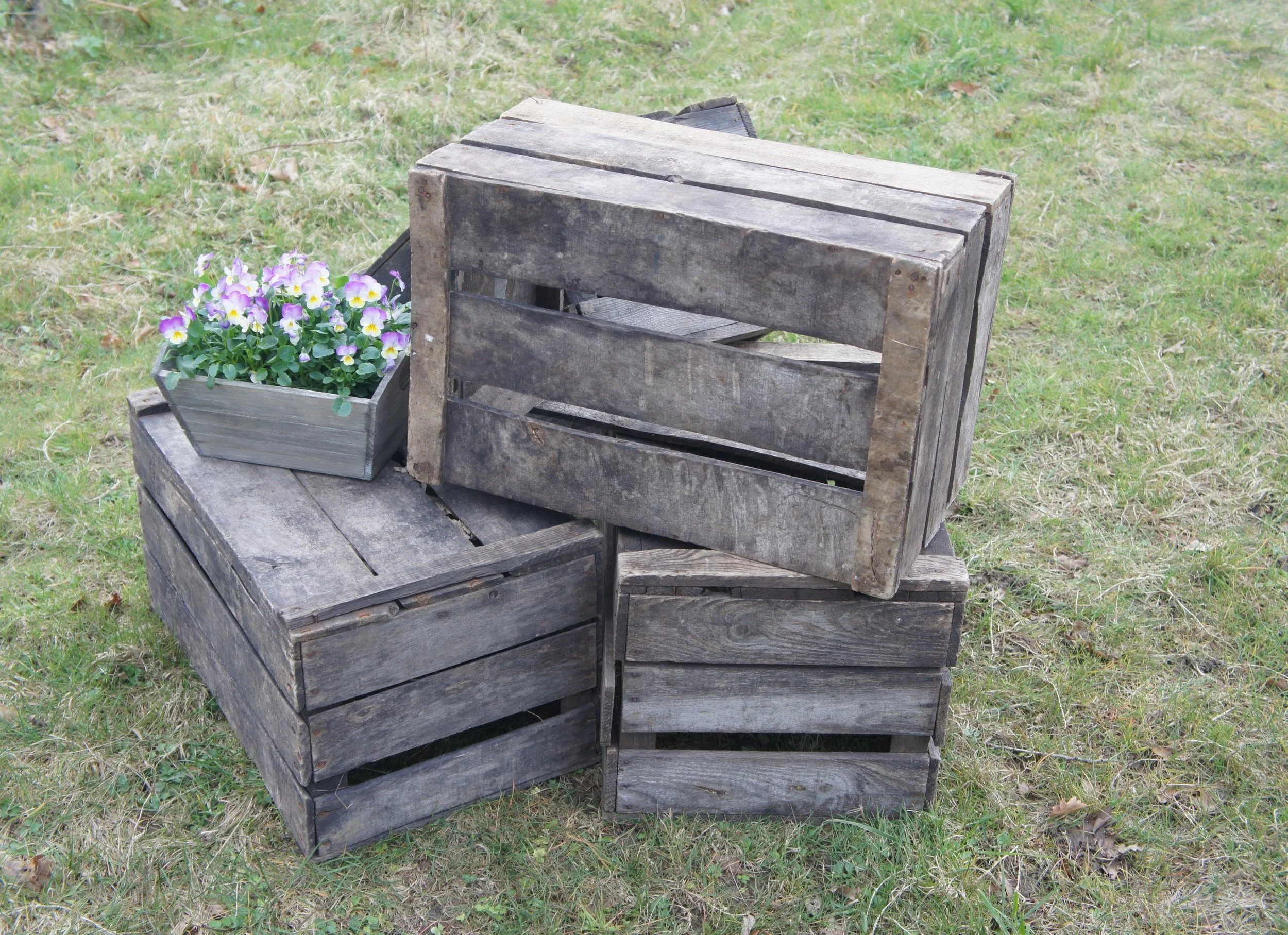 Vintage Apple Crates