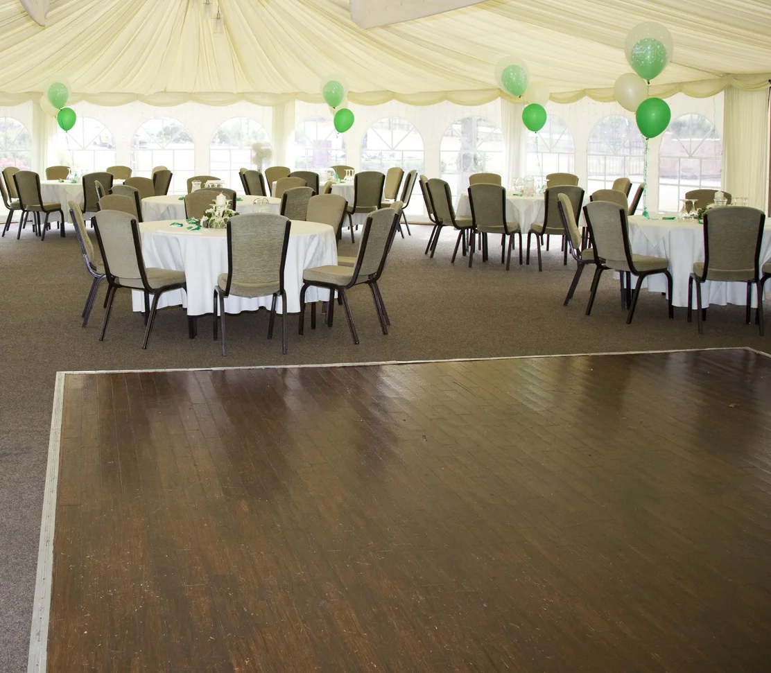 15FT X 15FT DANCE FLOOR Parquet effect dance floor $500
