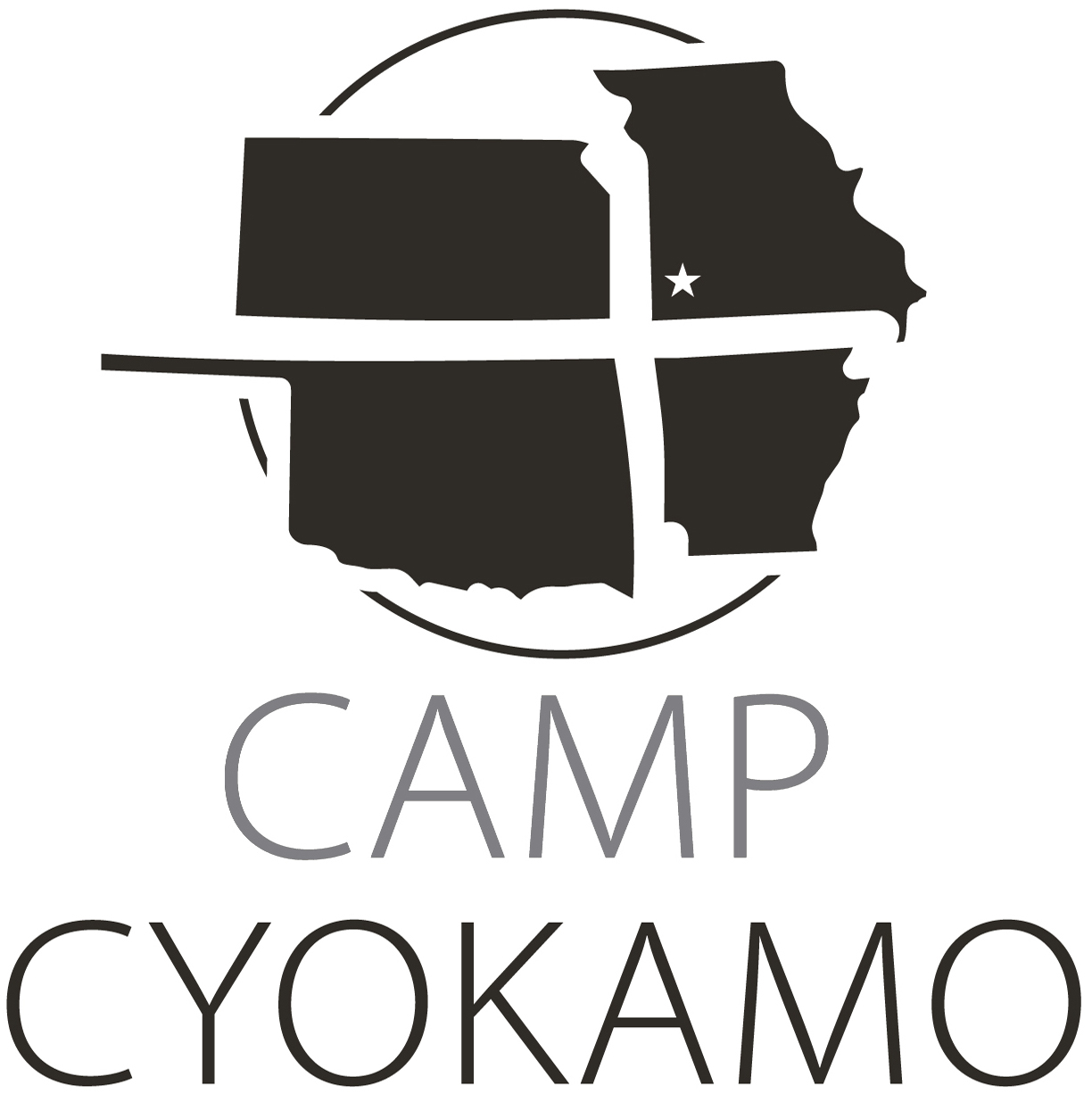 Camp Cyokamo Stacked Centered (gray) w star.jpg