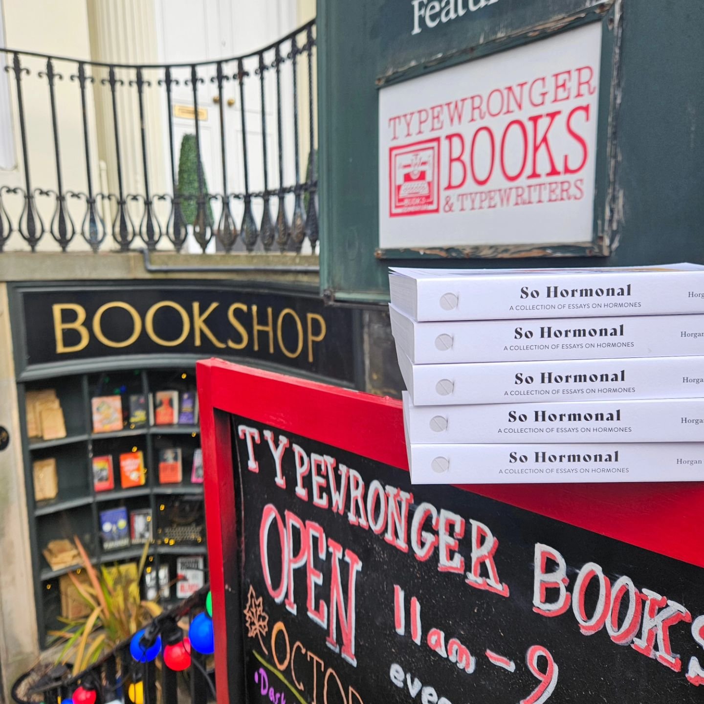 #SoHormonal is now back in stock @typewronger 🌞  Perfect place to pop in of a weekend!