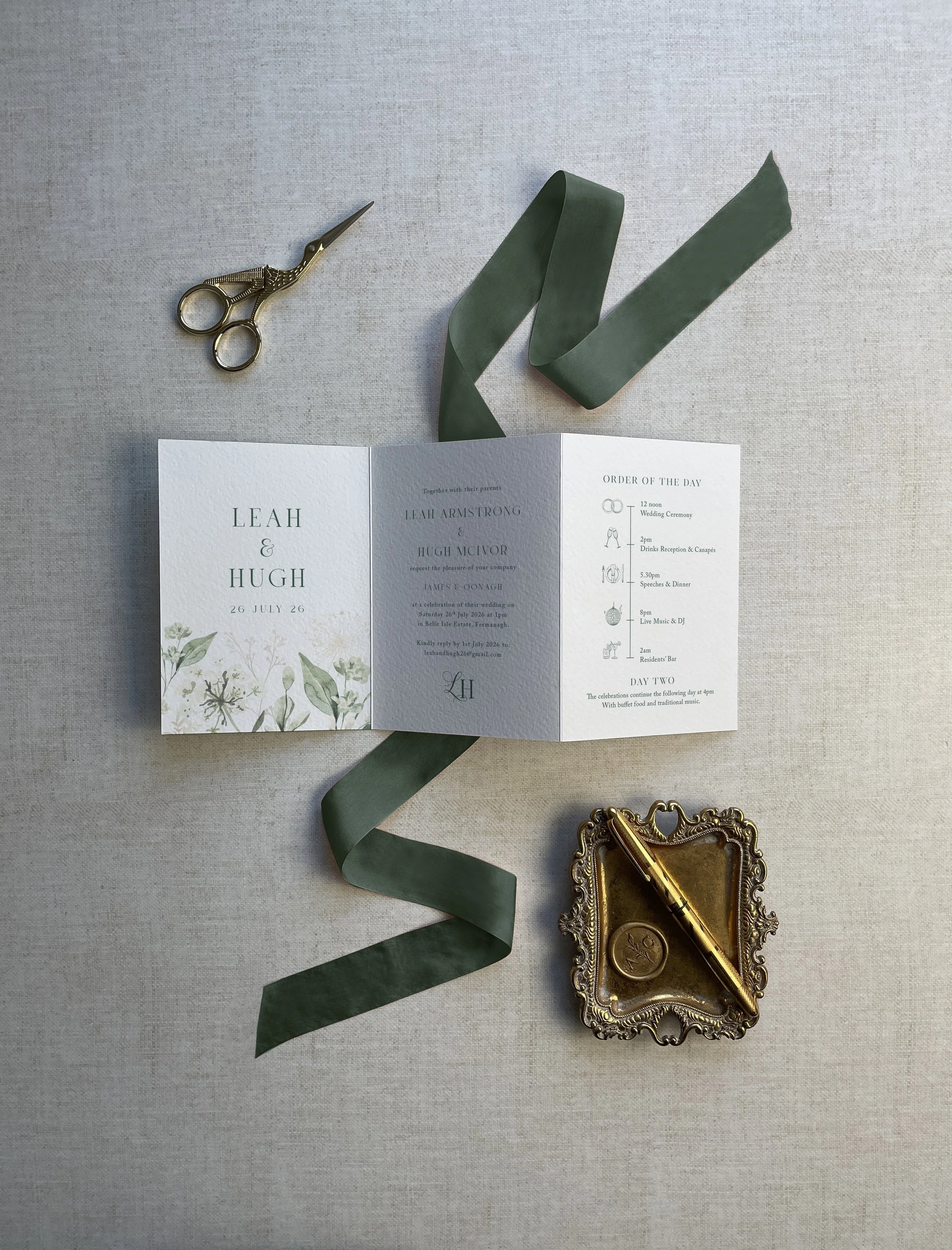 LEAH Z FOLD DARK GREEN RIBBON.jpg