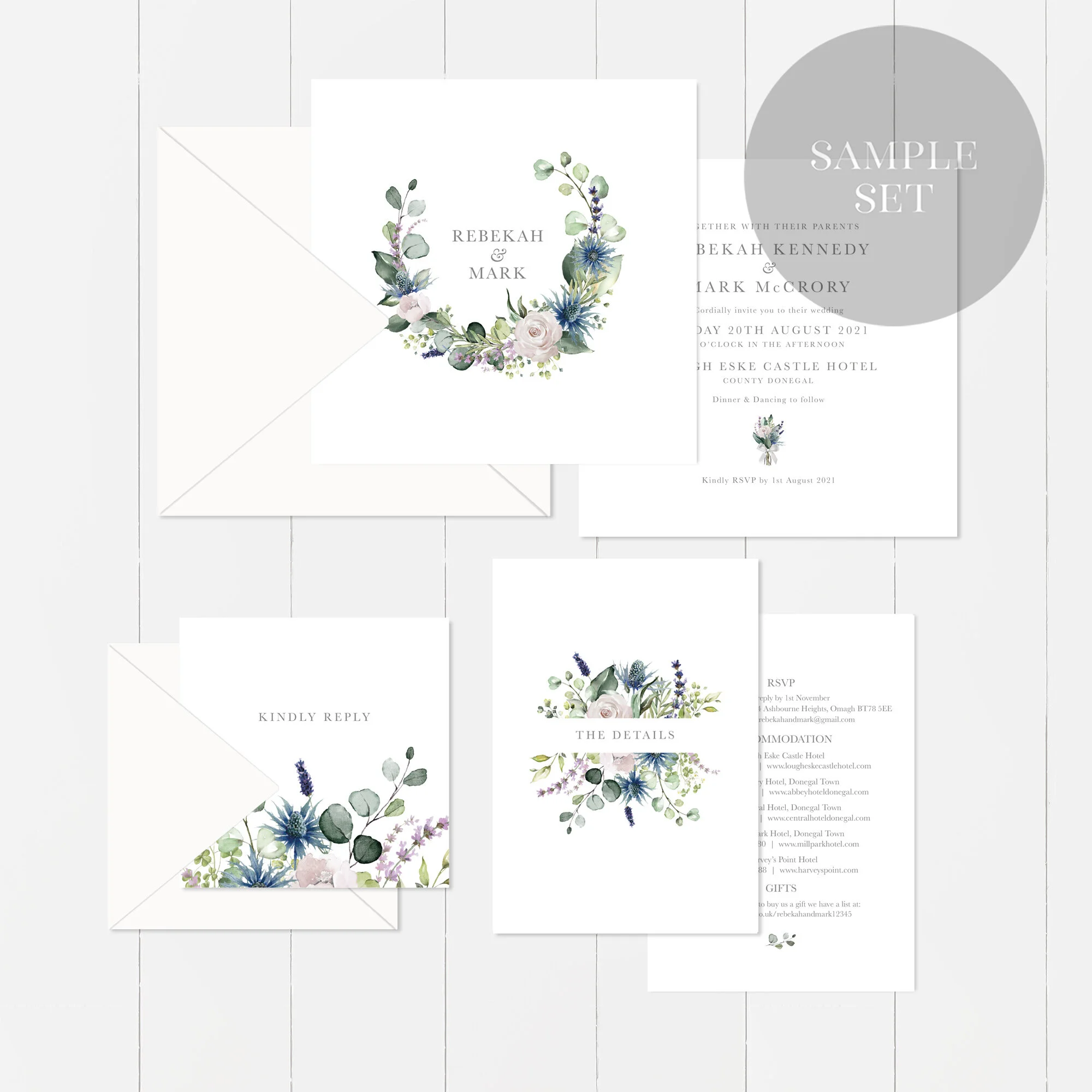Request a 'Laura' Sample Set