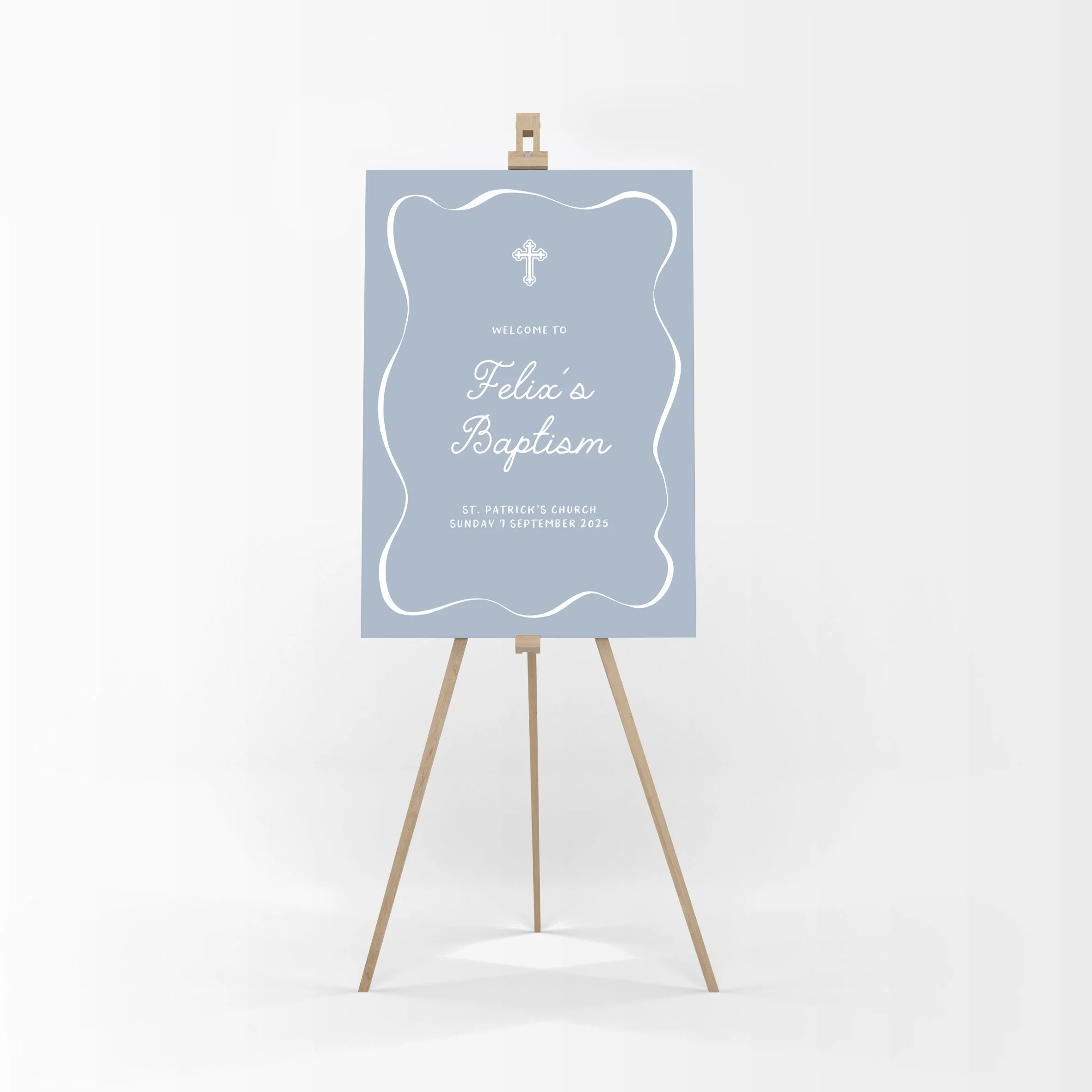 Felix Christening Sign