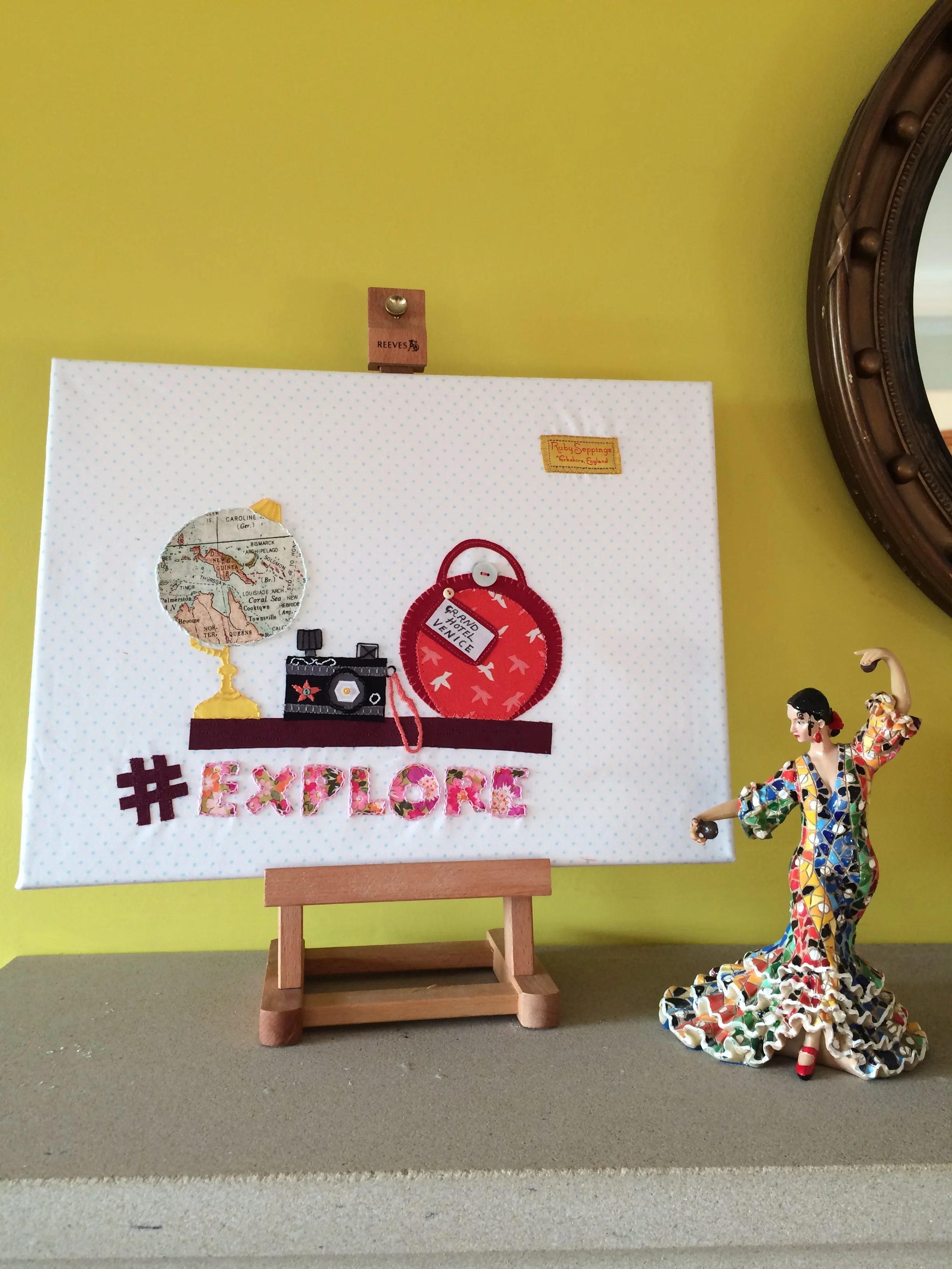 Two new embroidery patterns