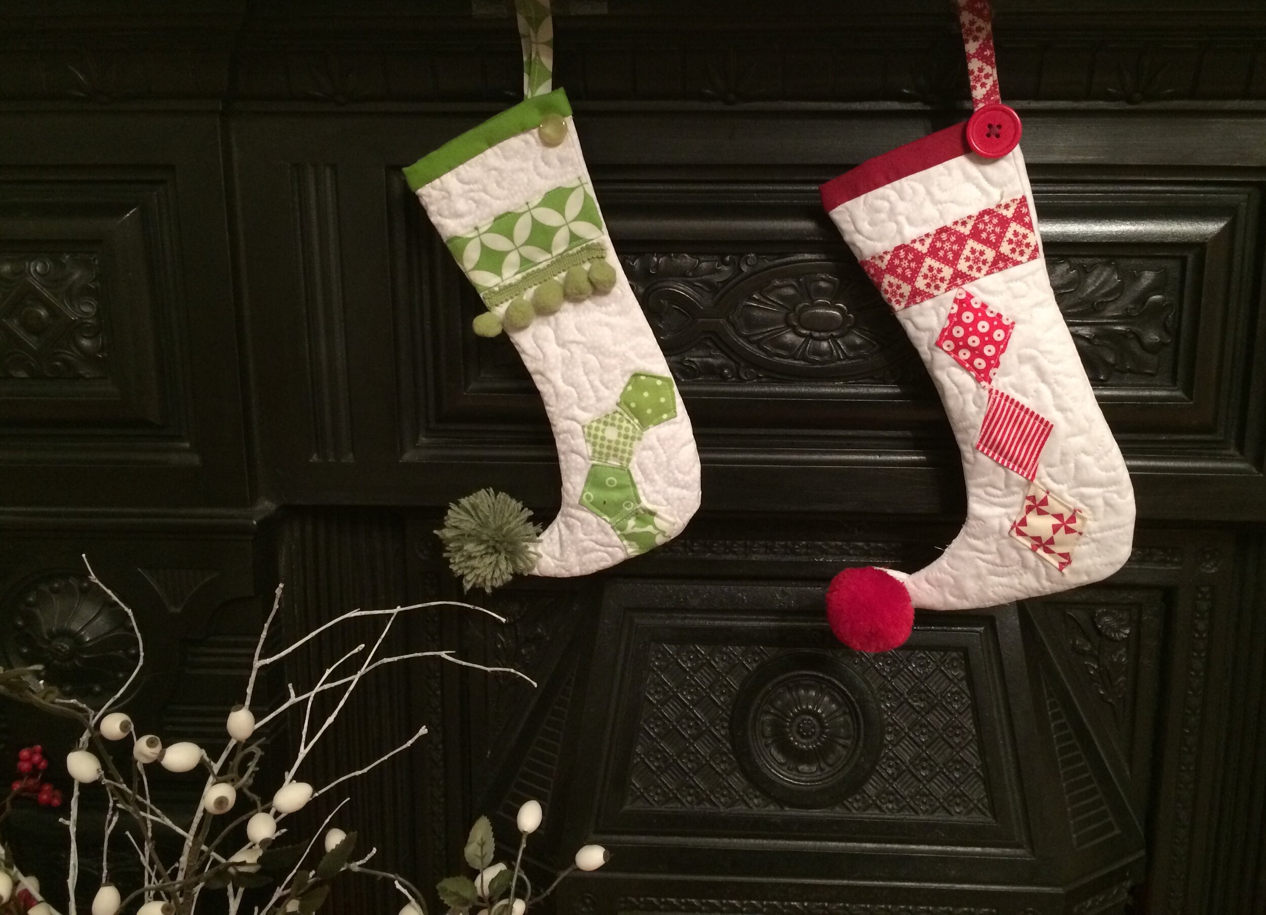 The Elves Christmas Stockings Pattern