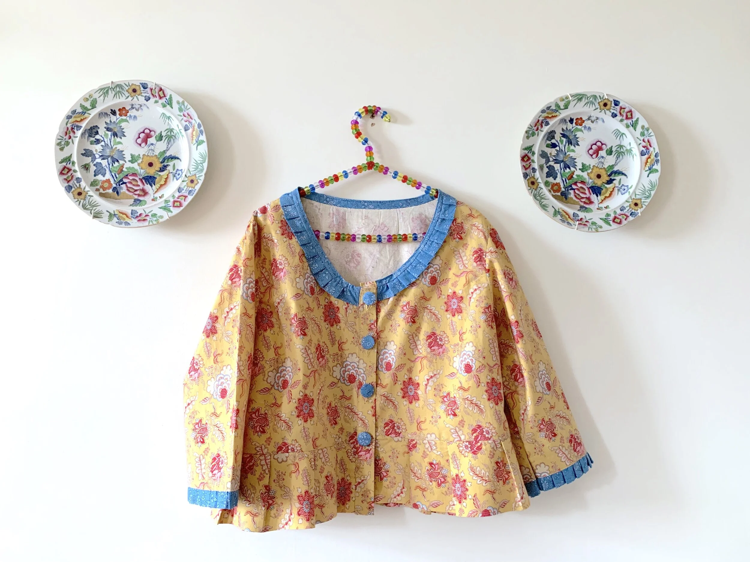 Dressmaking, getting older and a vintage peplum jacket.