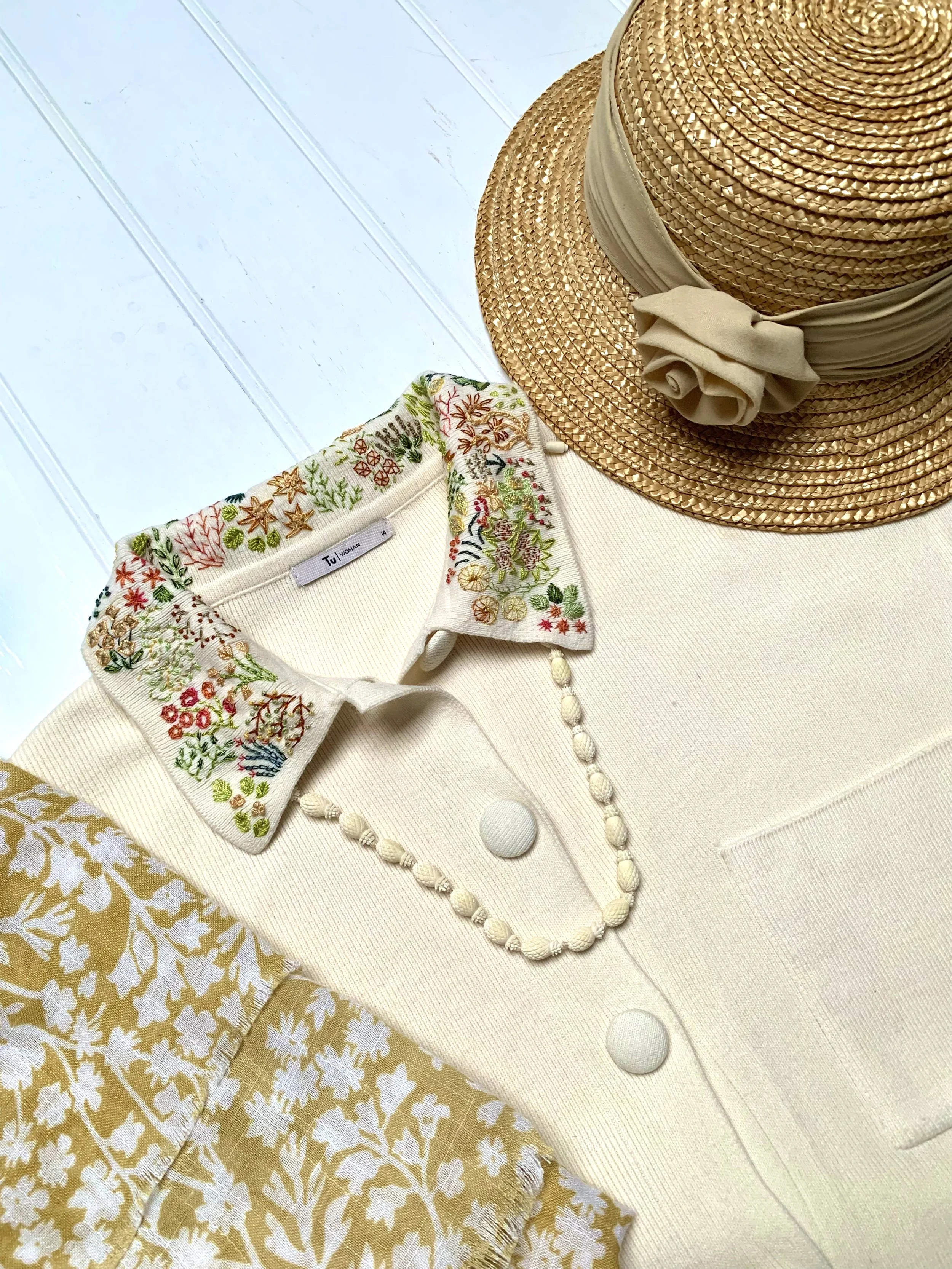 An Embroidered Collar
