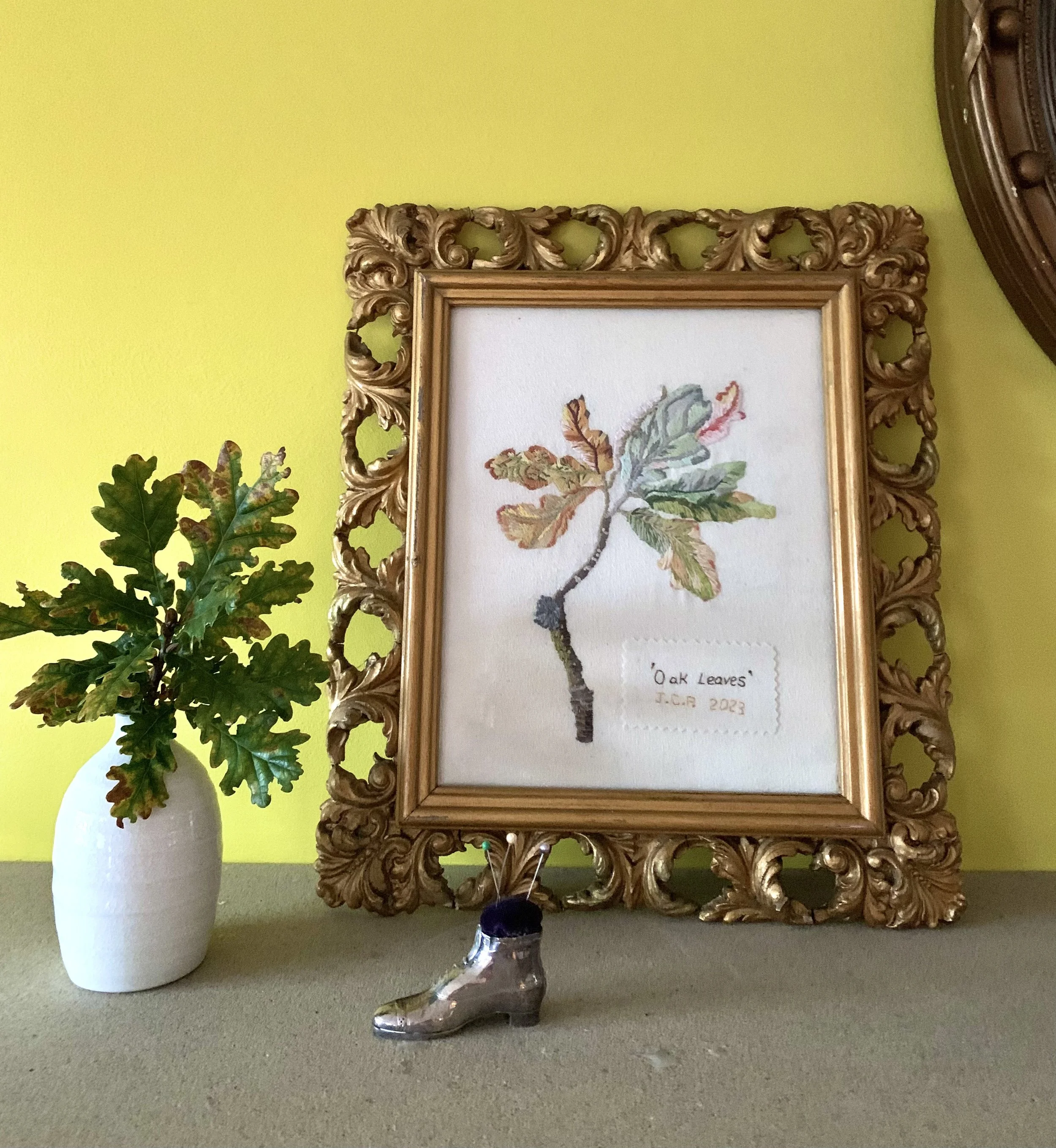 The Oak Leaves Embroidery