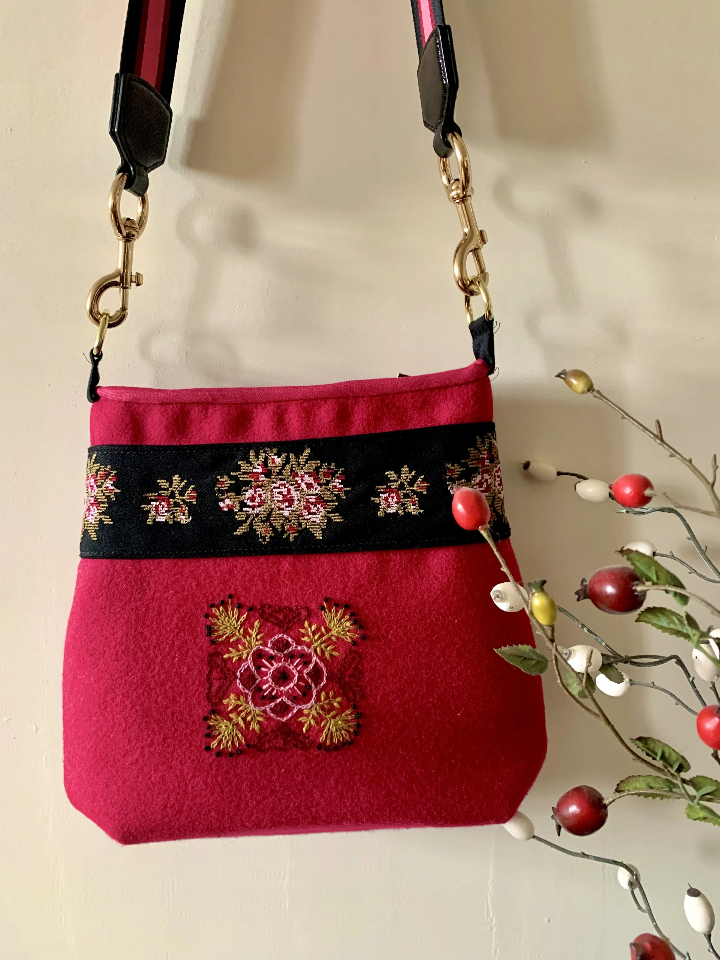 Making the Tower Crossbody Bag