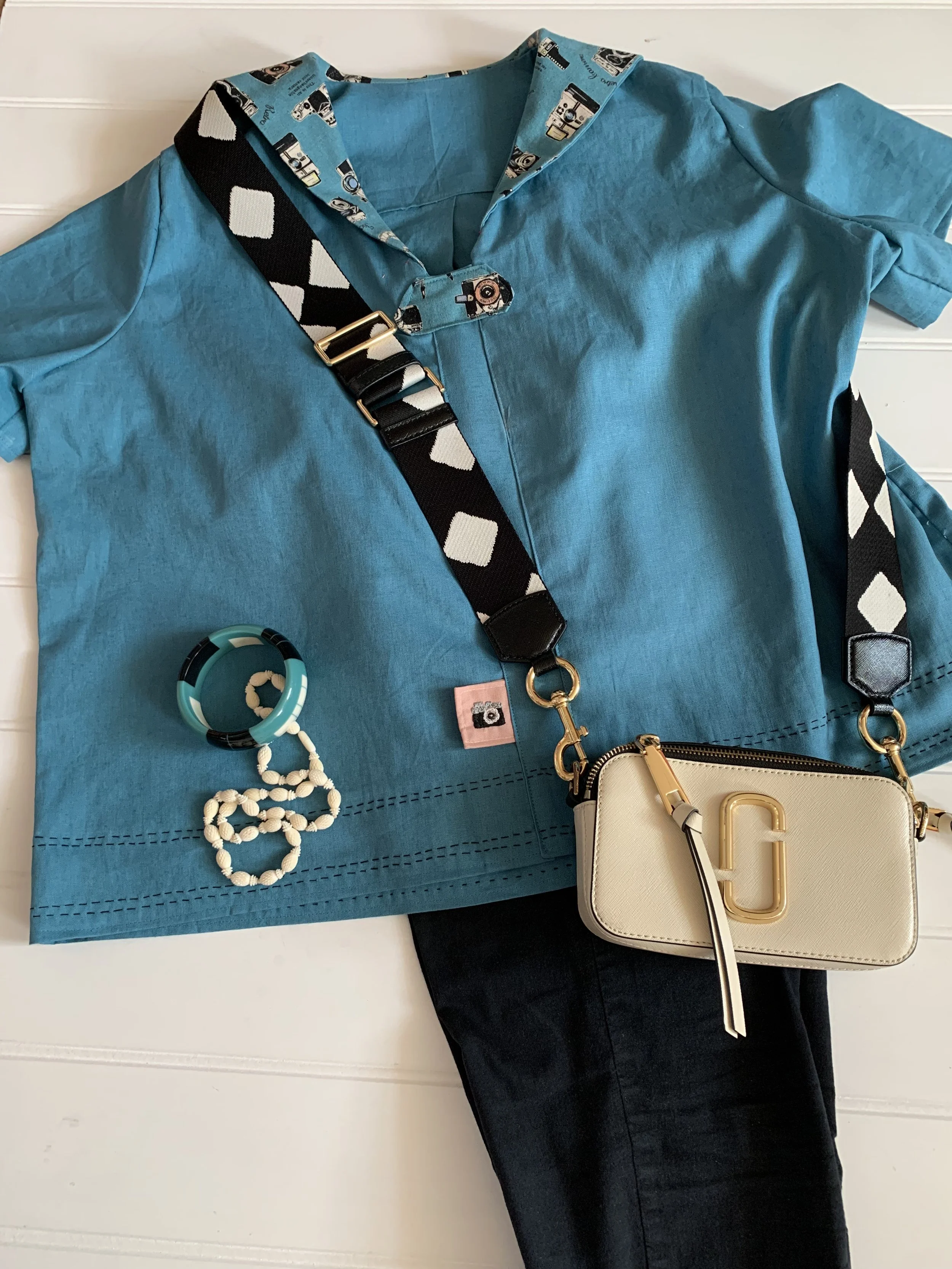 Making 'The Mary White' a Sailor collar top