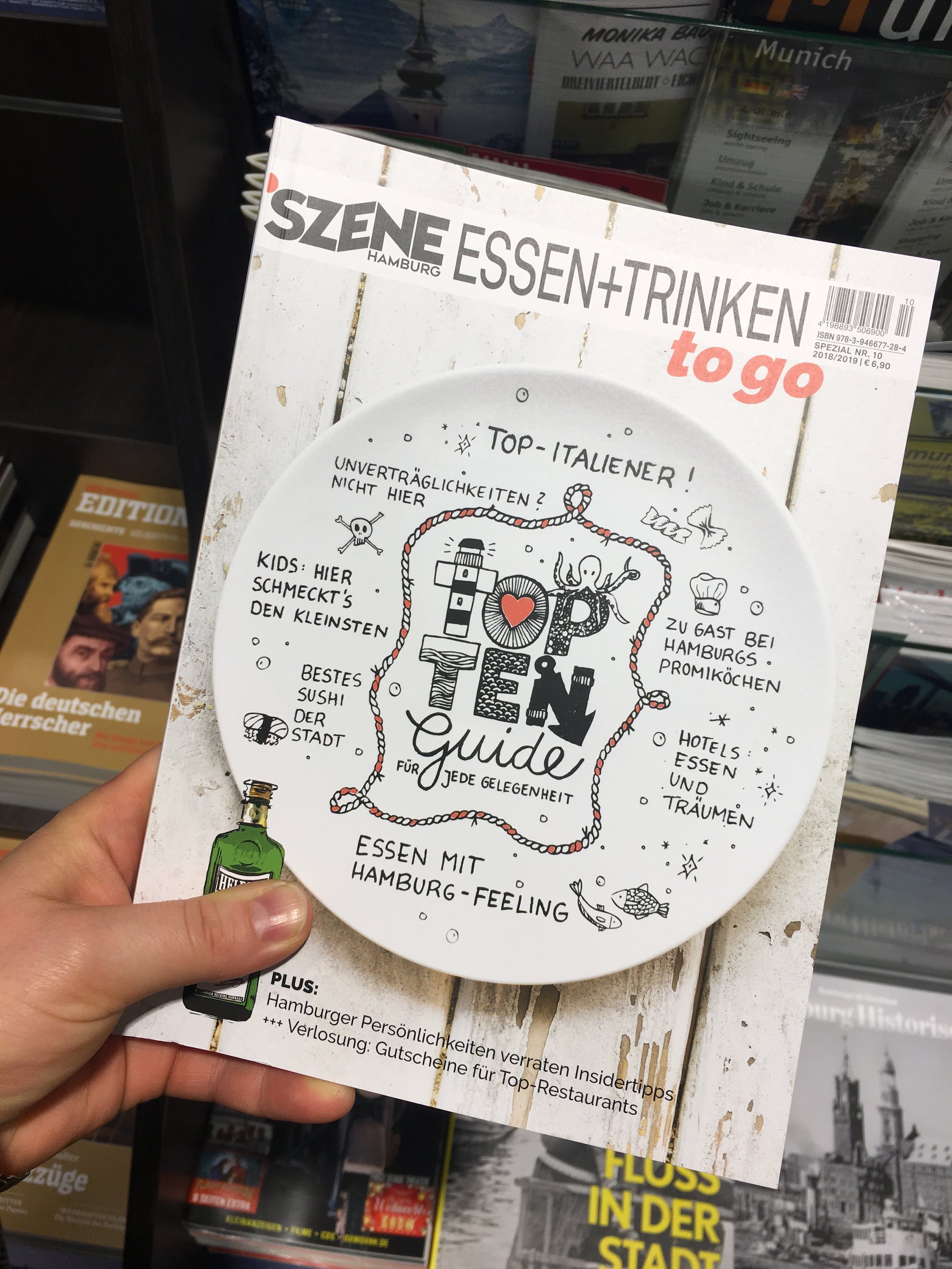 Szene Hamburg Essen &amp; Trinken | Cover November 2018