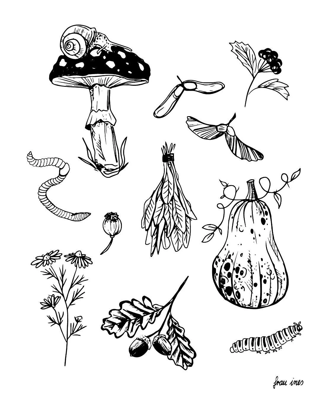 Last Autumn Flash 😌🍄✨
All available now 💌 hello@frau-ines.de