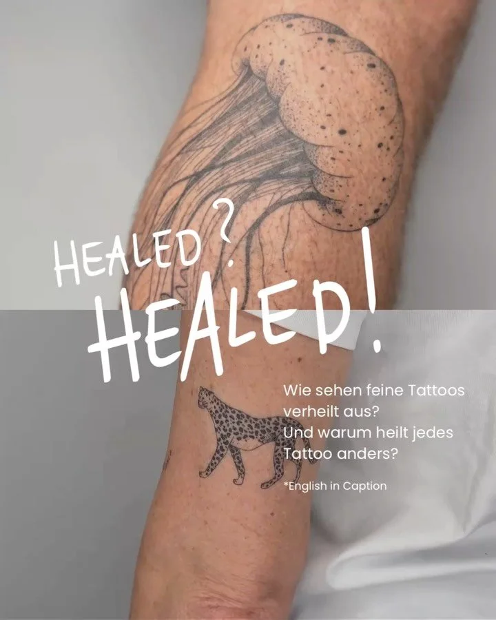 You wonder: What do those delicate tattoos actually look like once they&rsquo;ve healed? And why do tattoos generally look different on everyone? 🙆🏻&zwj;♀️

I got you 🙂&zwj;↕️ Swipe to see how my tattoos heal

Based on my experience as a tattoo ar