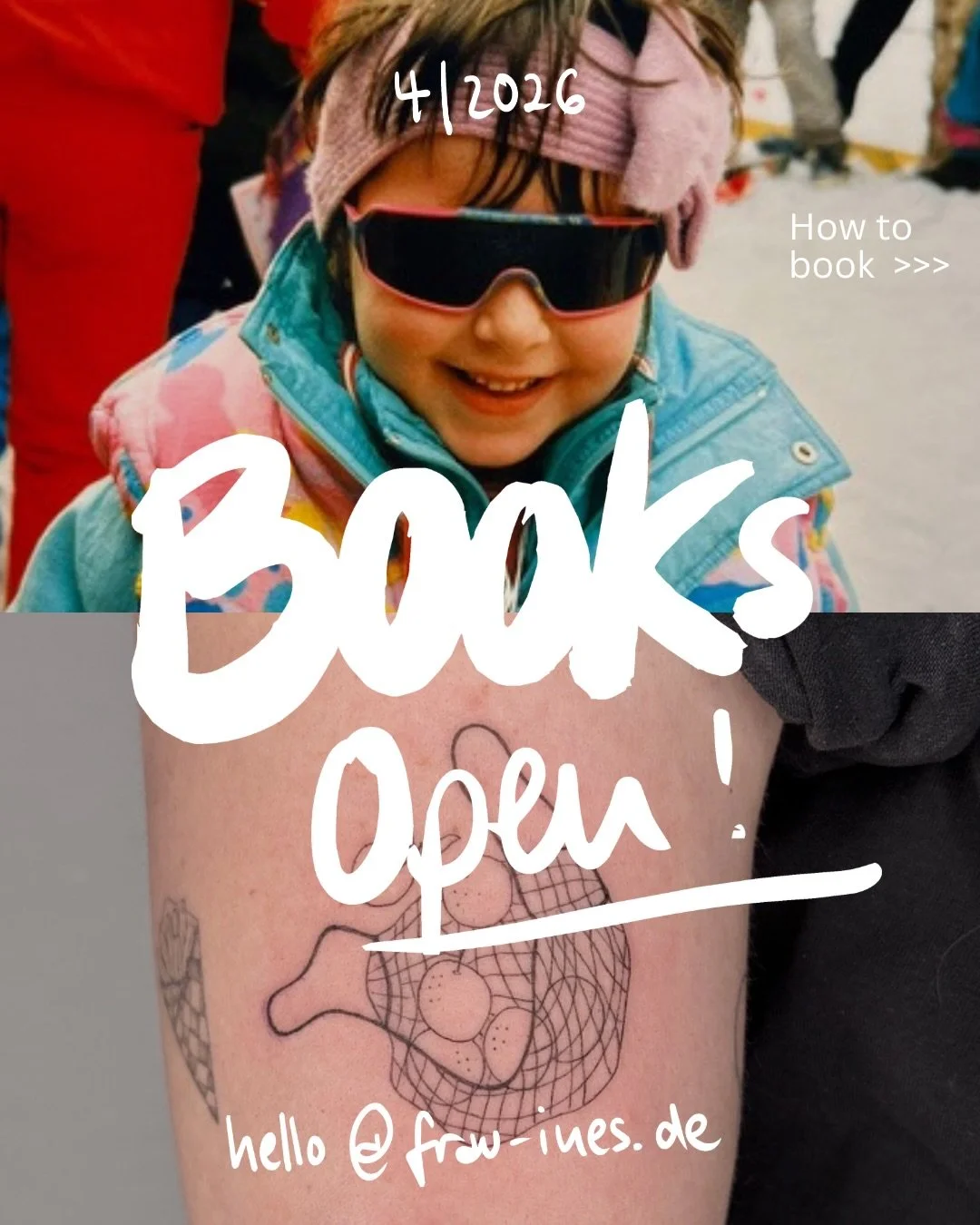Gooood NEWS!!! 🚨
My books are now open for Winter 2026!!!

If you want to get inked, please send me an email to
hello@frau-ines.de 💌
My books are open until all appointments are taken. 

The following information must not be missing in the email: 
