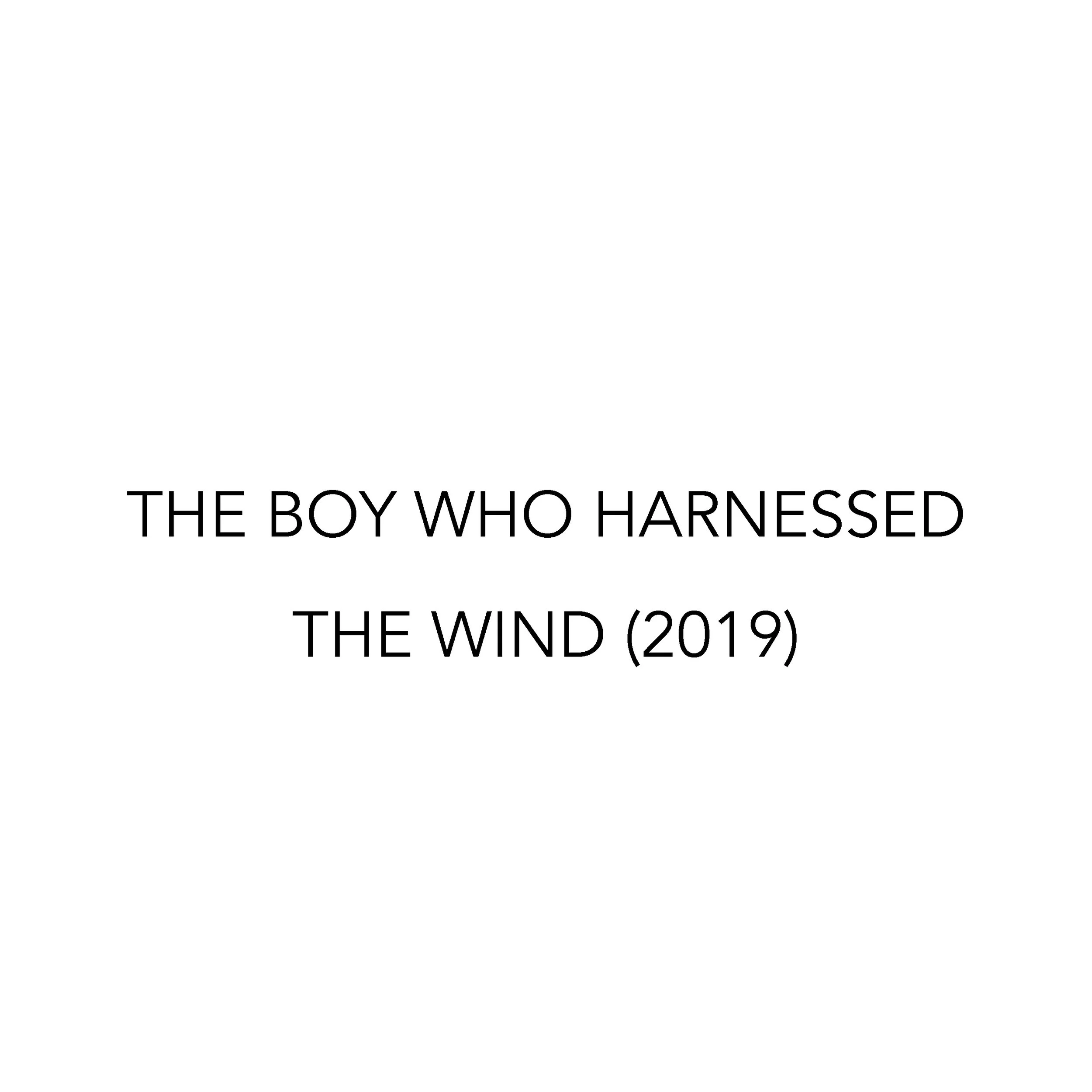 The Boy Who Harnessed the Wind (2019)