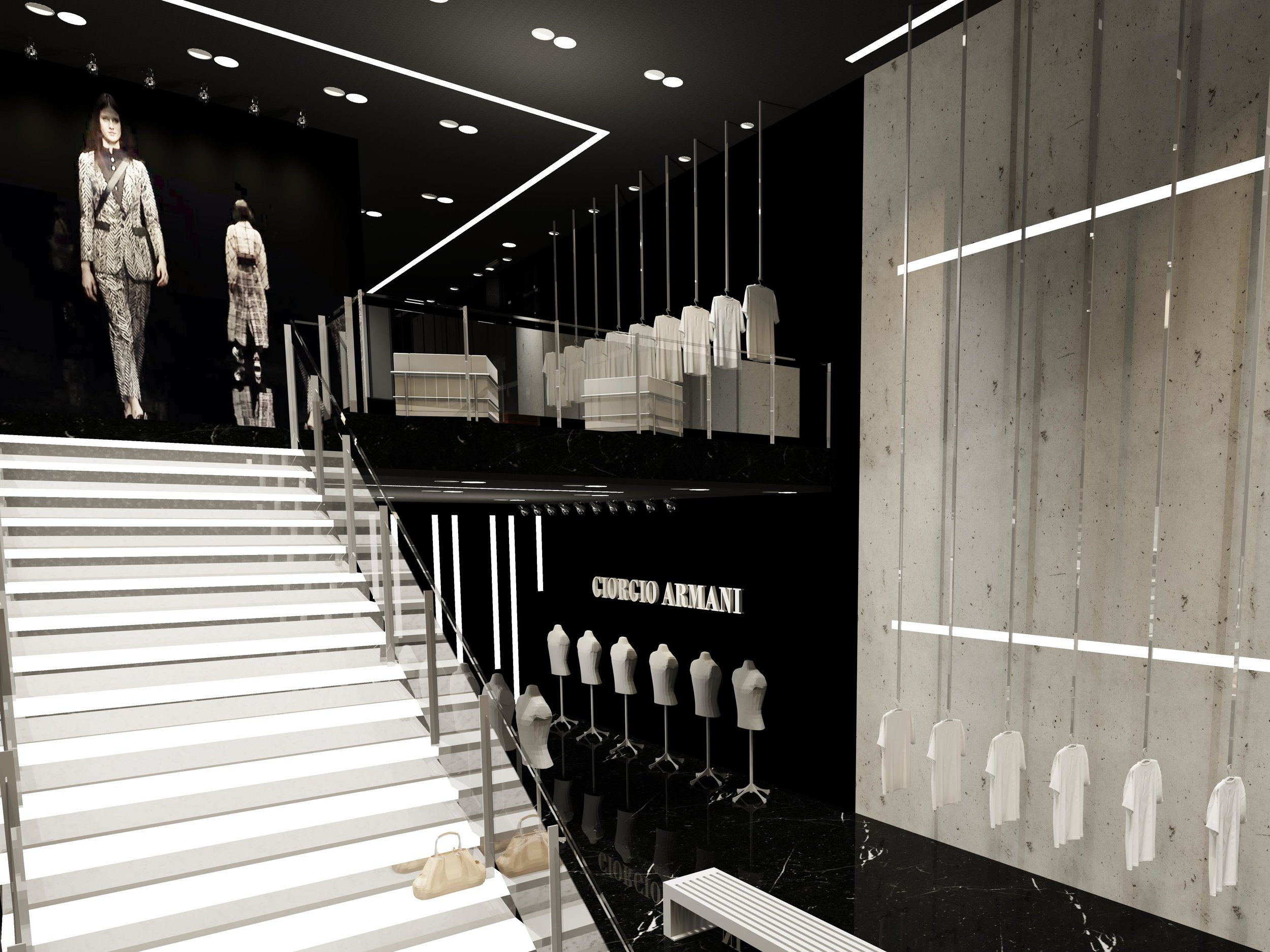 Retail Design | giorgio armani — ZOYA 