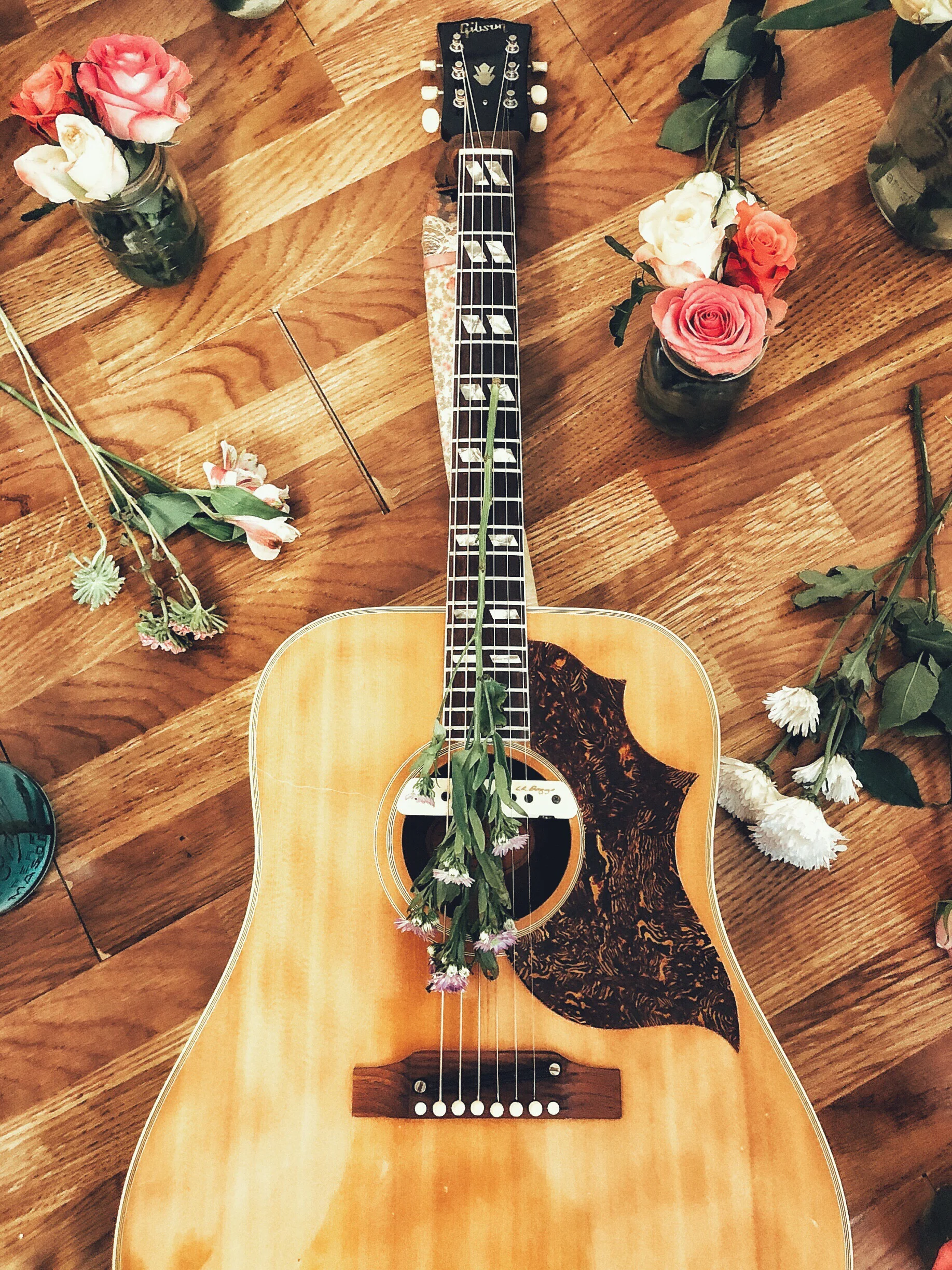 Old Guitars and Ryan Adams songs