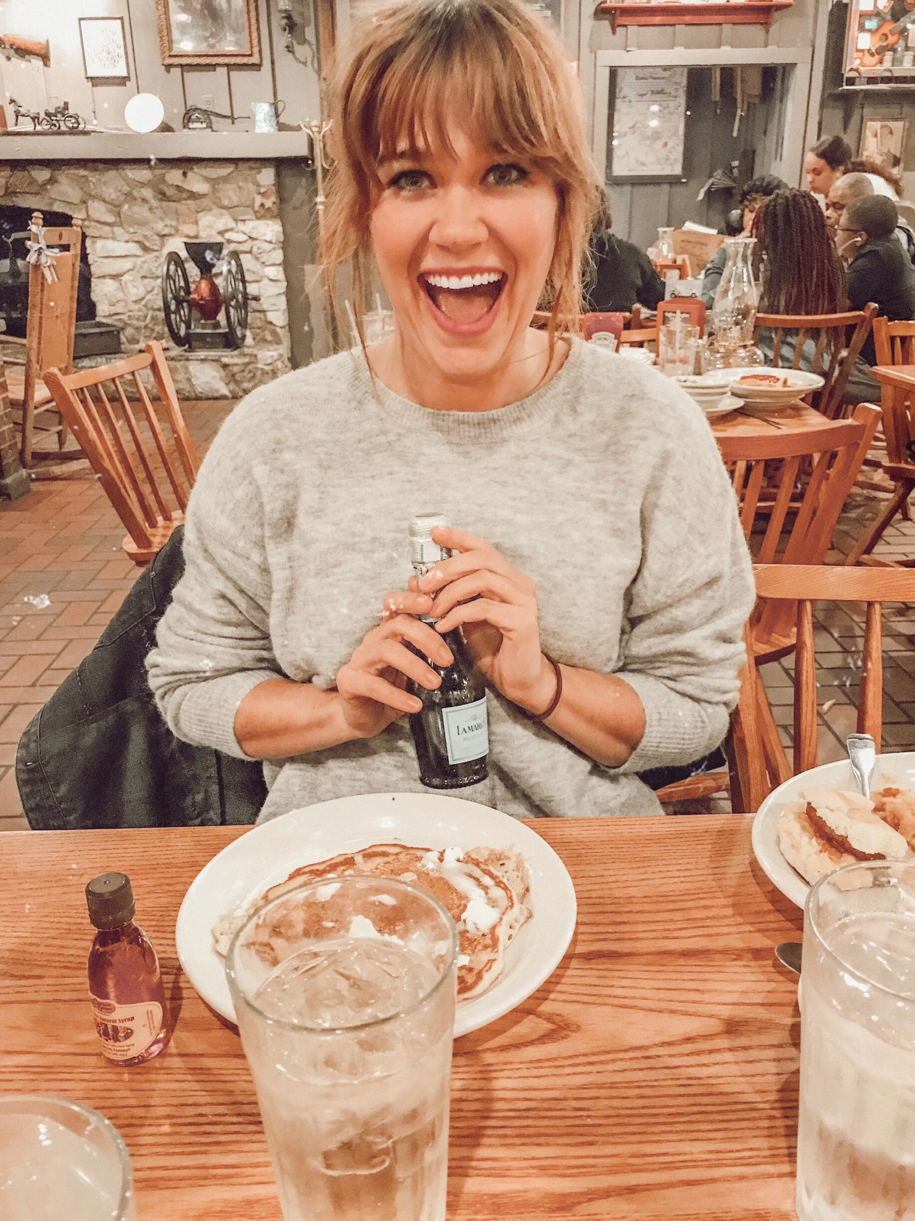 Champagne and Pancakes: Celebrate Good Times