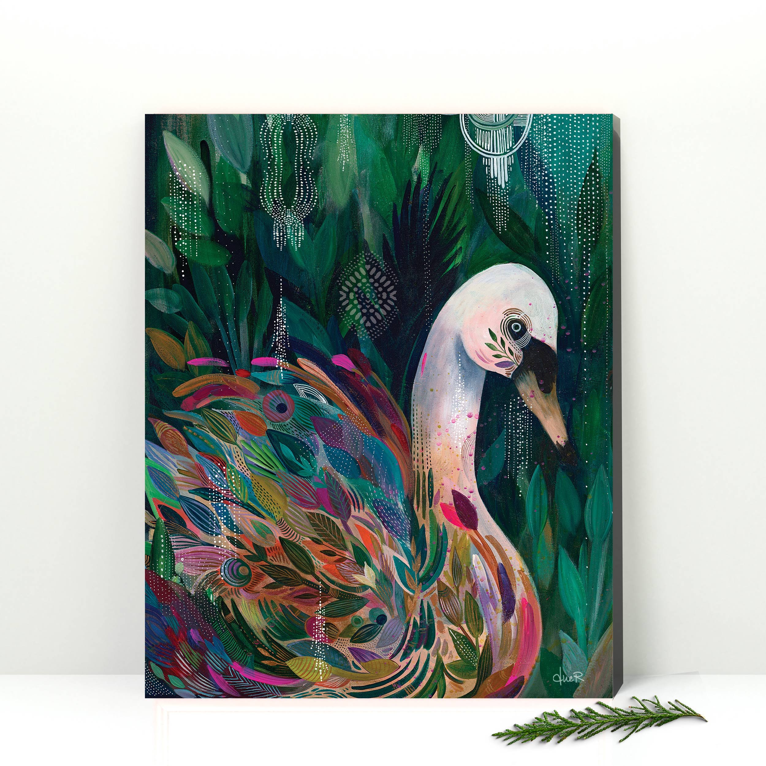 Graceful Voyager - Canvas Print