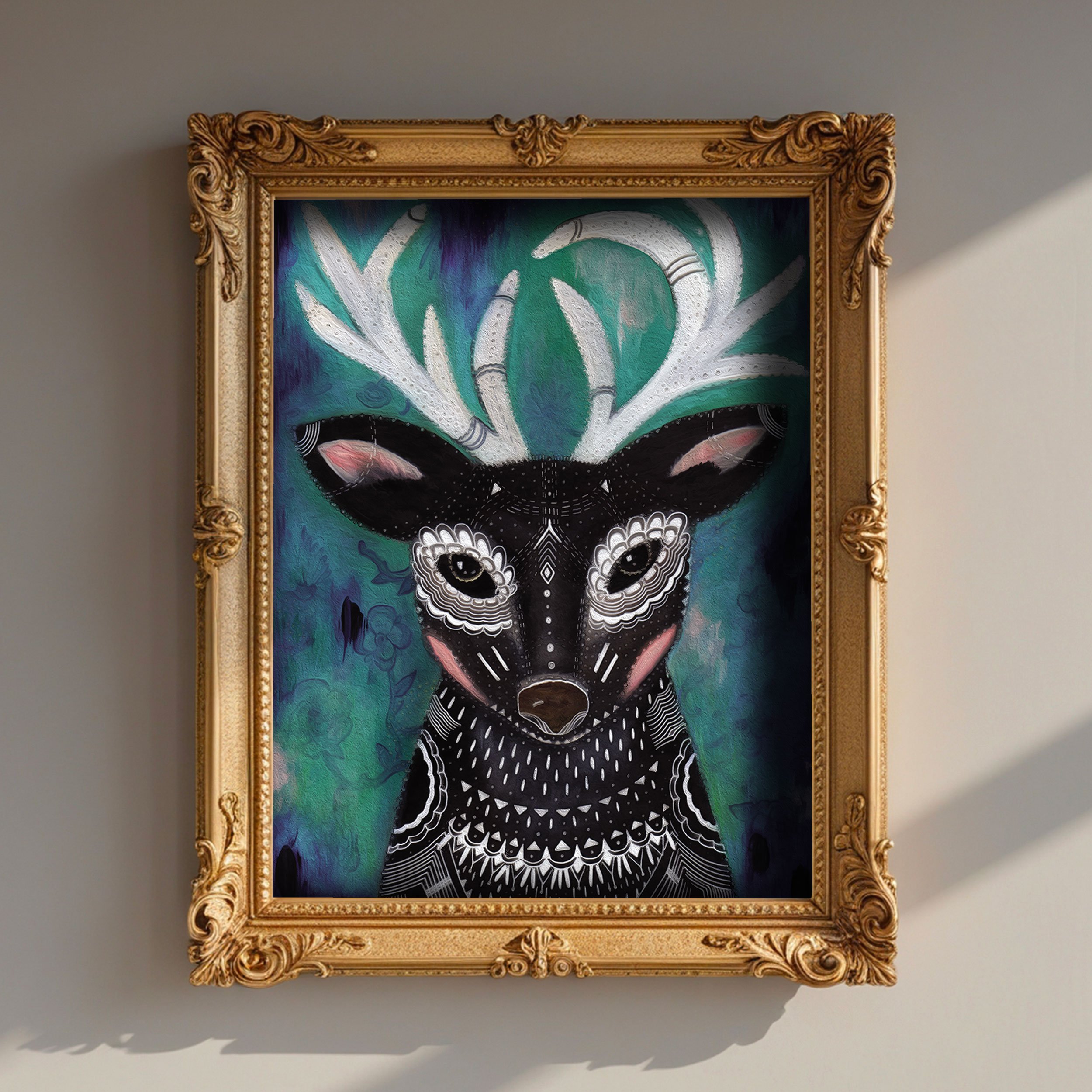 With Gentleness - Fine Art Paper Print