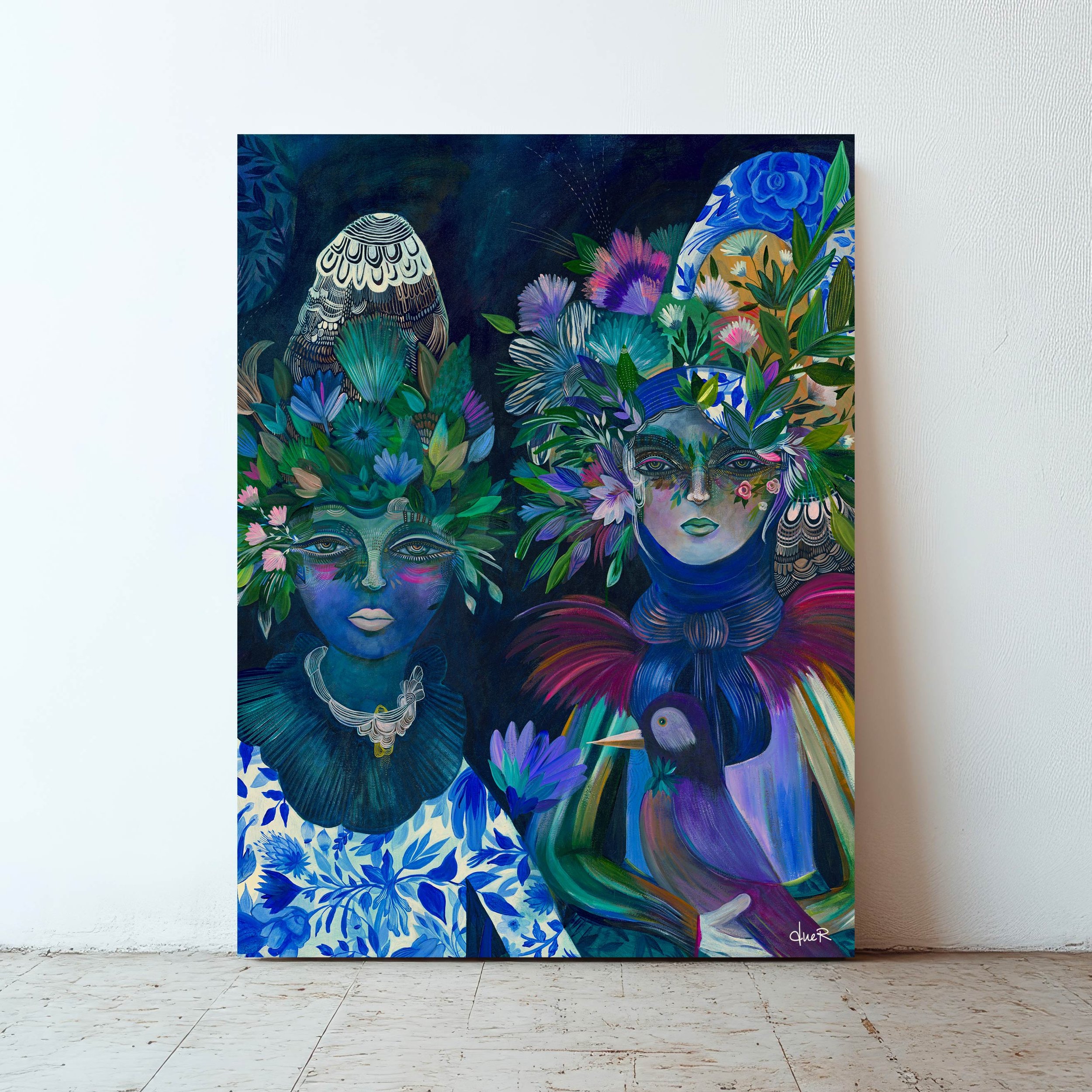 Some Feathers - Canvas Print