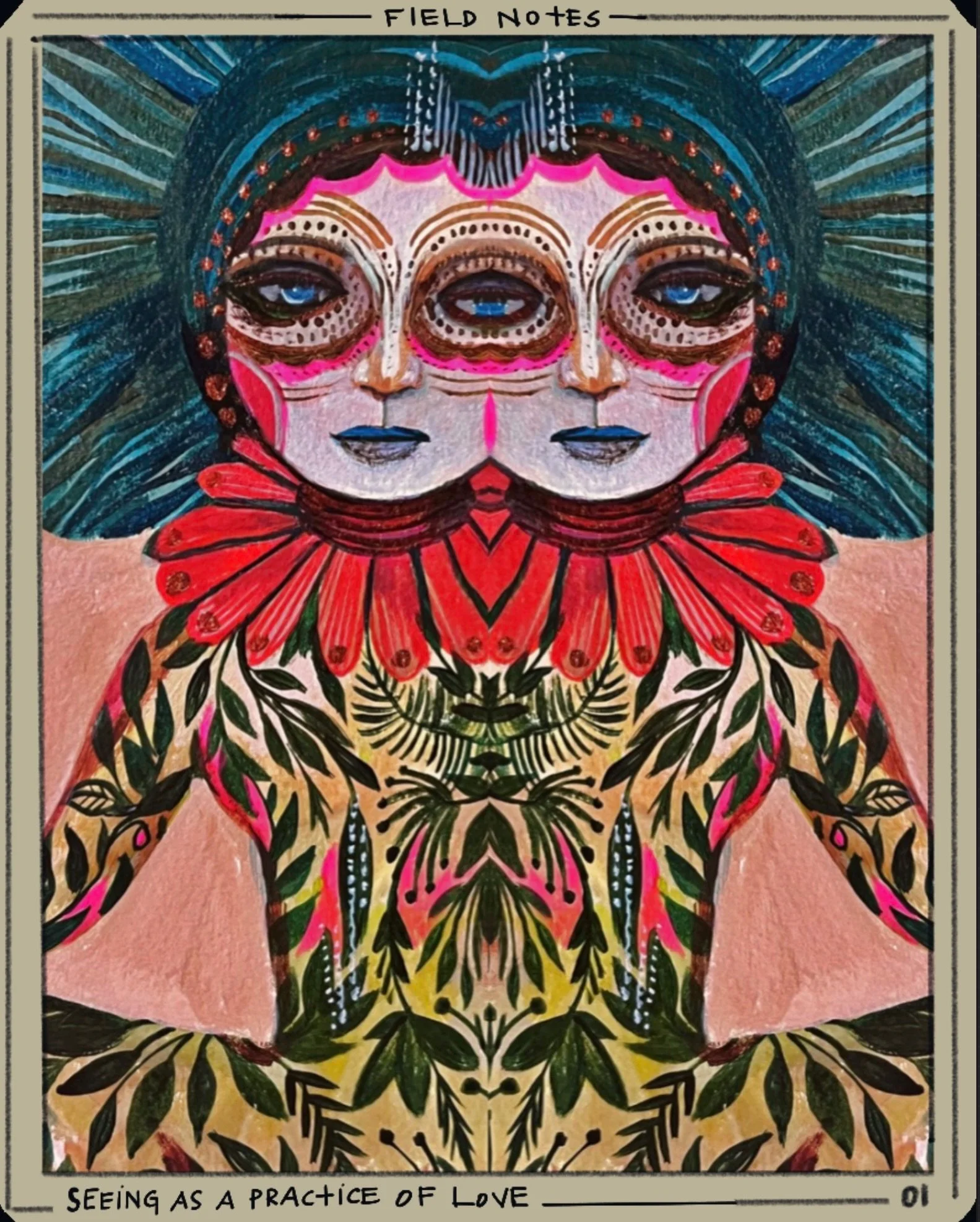 Field Notes 01.
Seeing As A Practice of Love

I&rsquo;m practicing seeing my life
without judgment and without correcting.
It&rsquo;s hard.

My routine has classically been to experience hardships, wallow in it, get back up, try and connect dots, fin