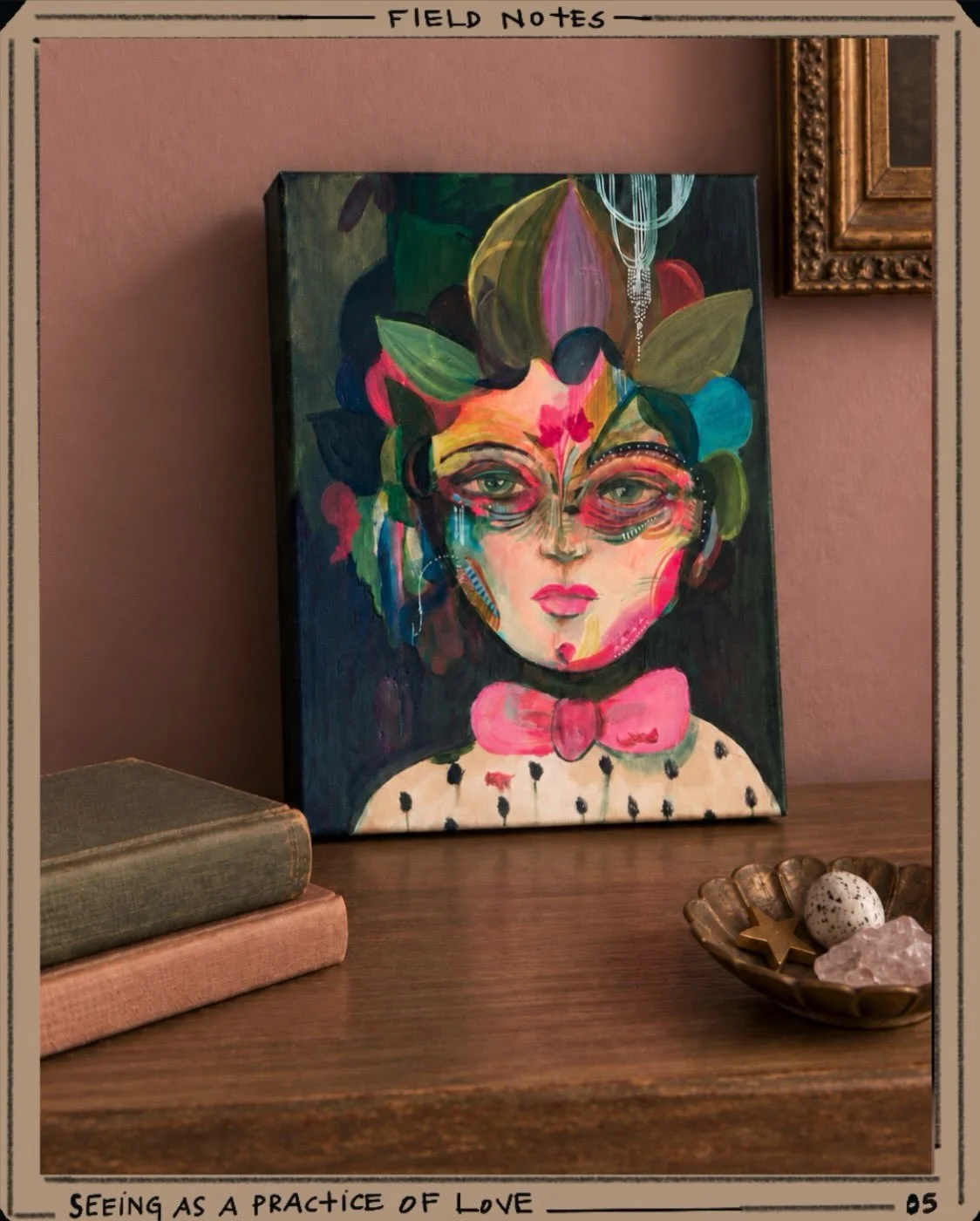 &lsquo;Unresolved&rsquo; &mdash; New Original Art Available Now
8&rdquo; x 10&rdquo; x 1.5&rdquo; on wood panel
Ready to hang
$330

As part of my Field Notes Series&mdash;

I&rsquo;m collecting evidence.
Evidence without judgment or control.
Observat