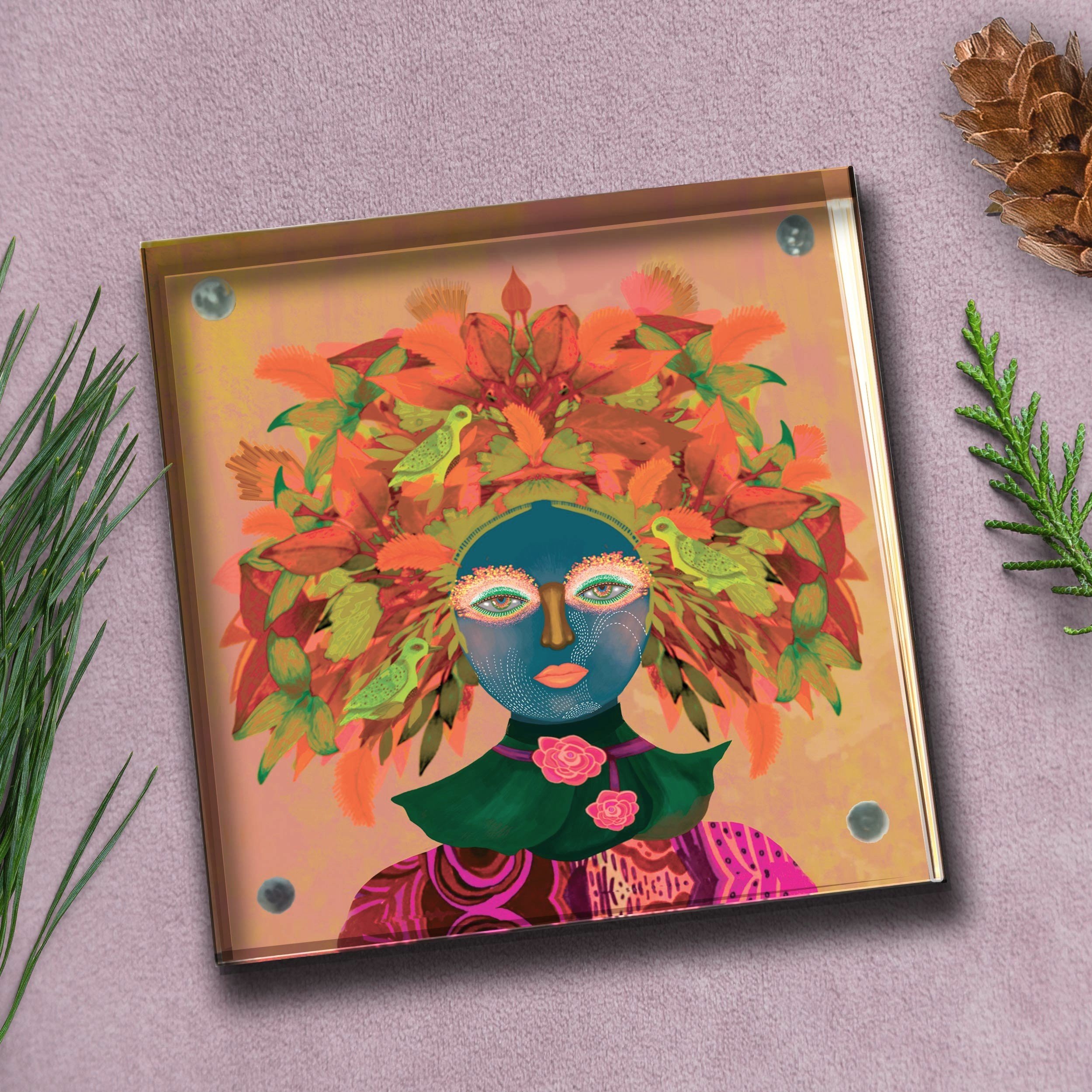 The Morning Pilgrim - Block Frame