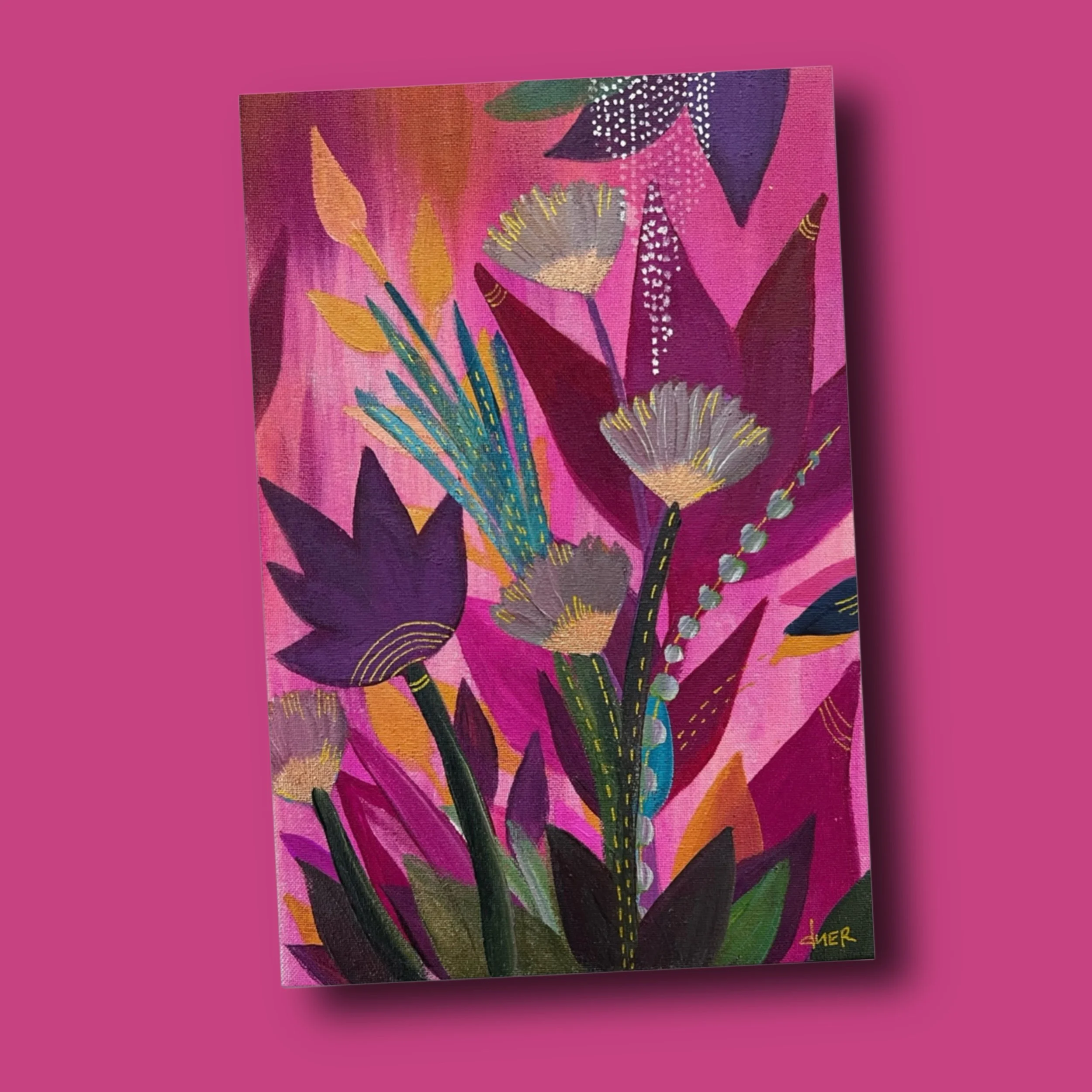 Hand-Painted Journal (Dreams)