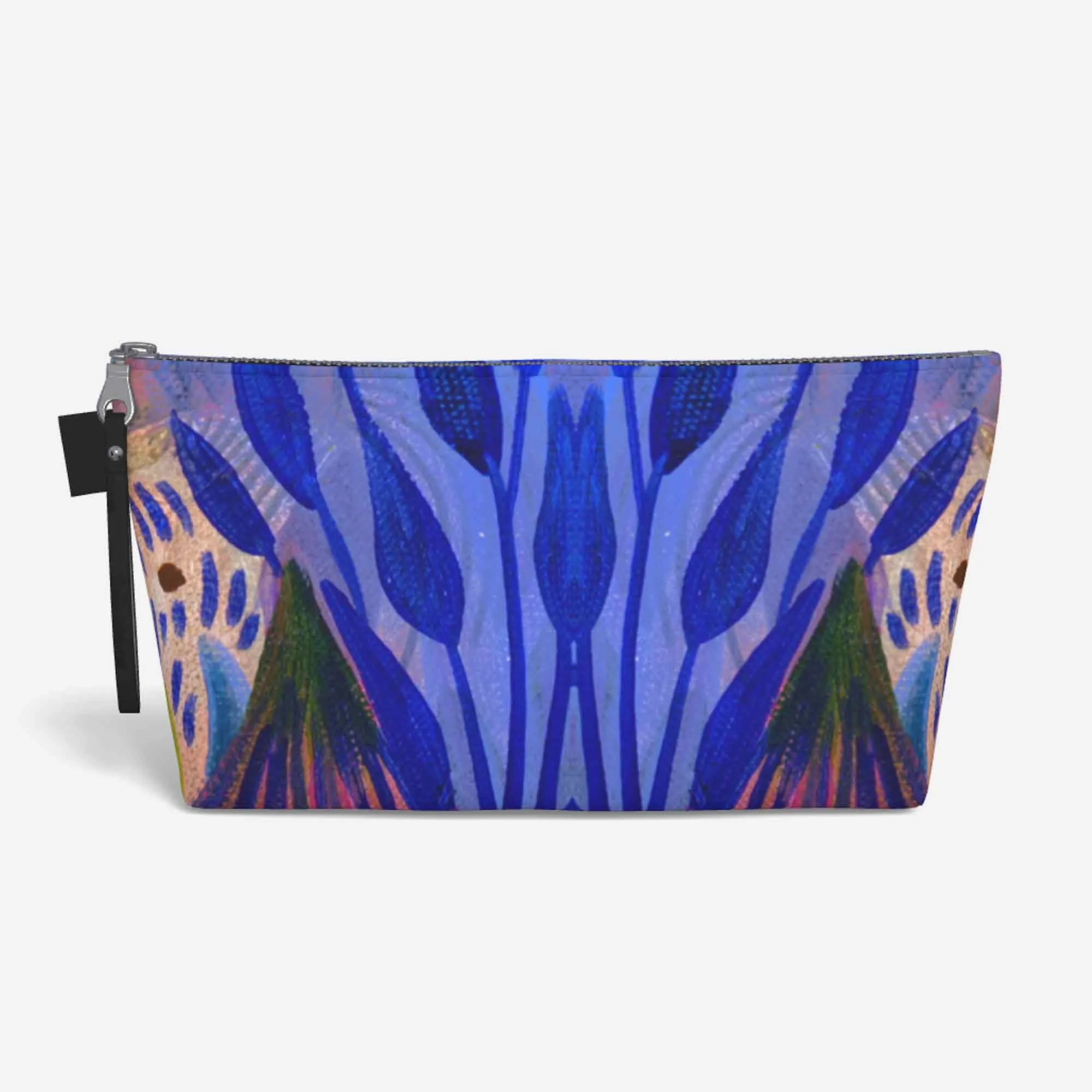 Signature Travel Bag - Indigo Stems