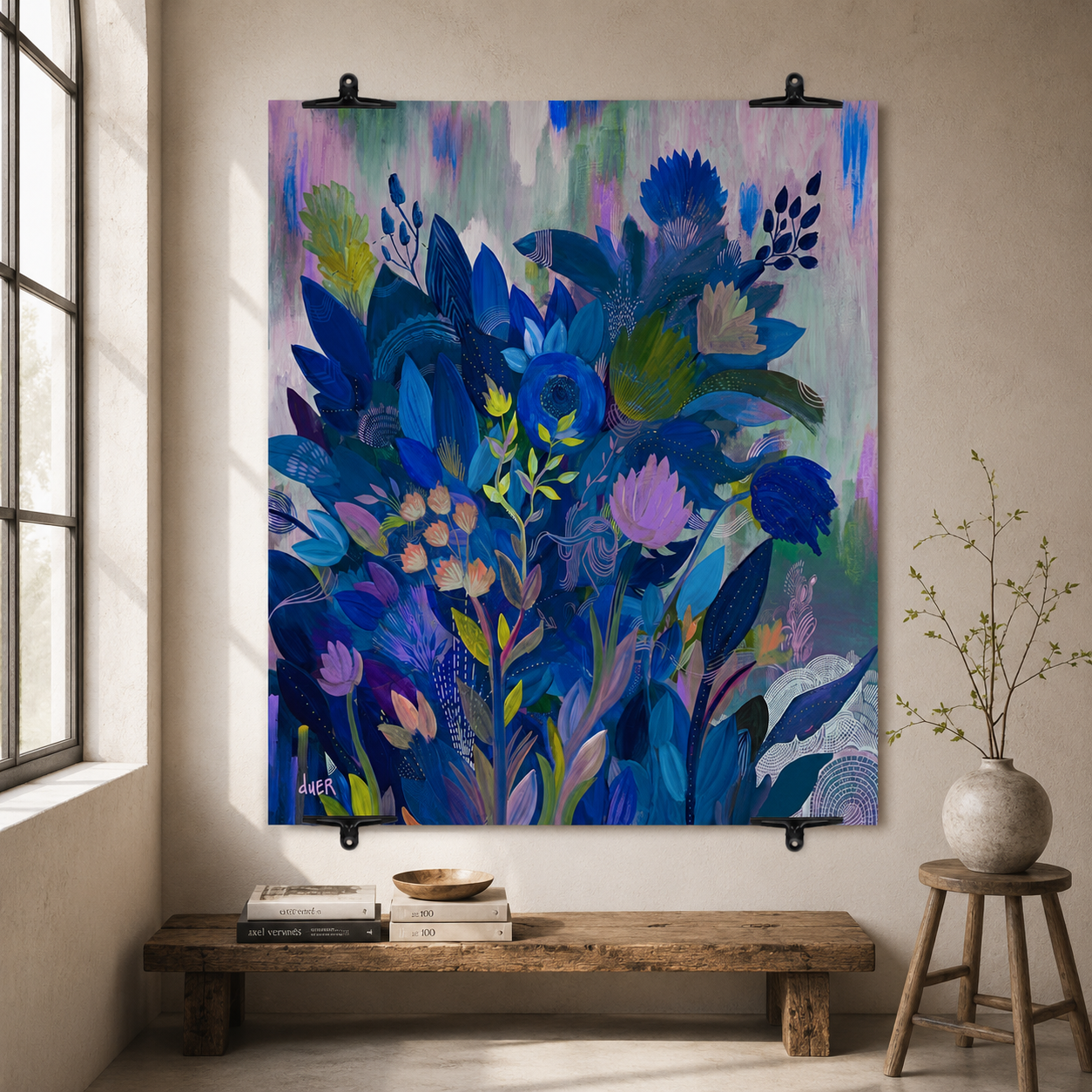 Foundation - Oversized Canvas Wall Hanging