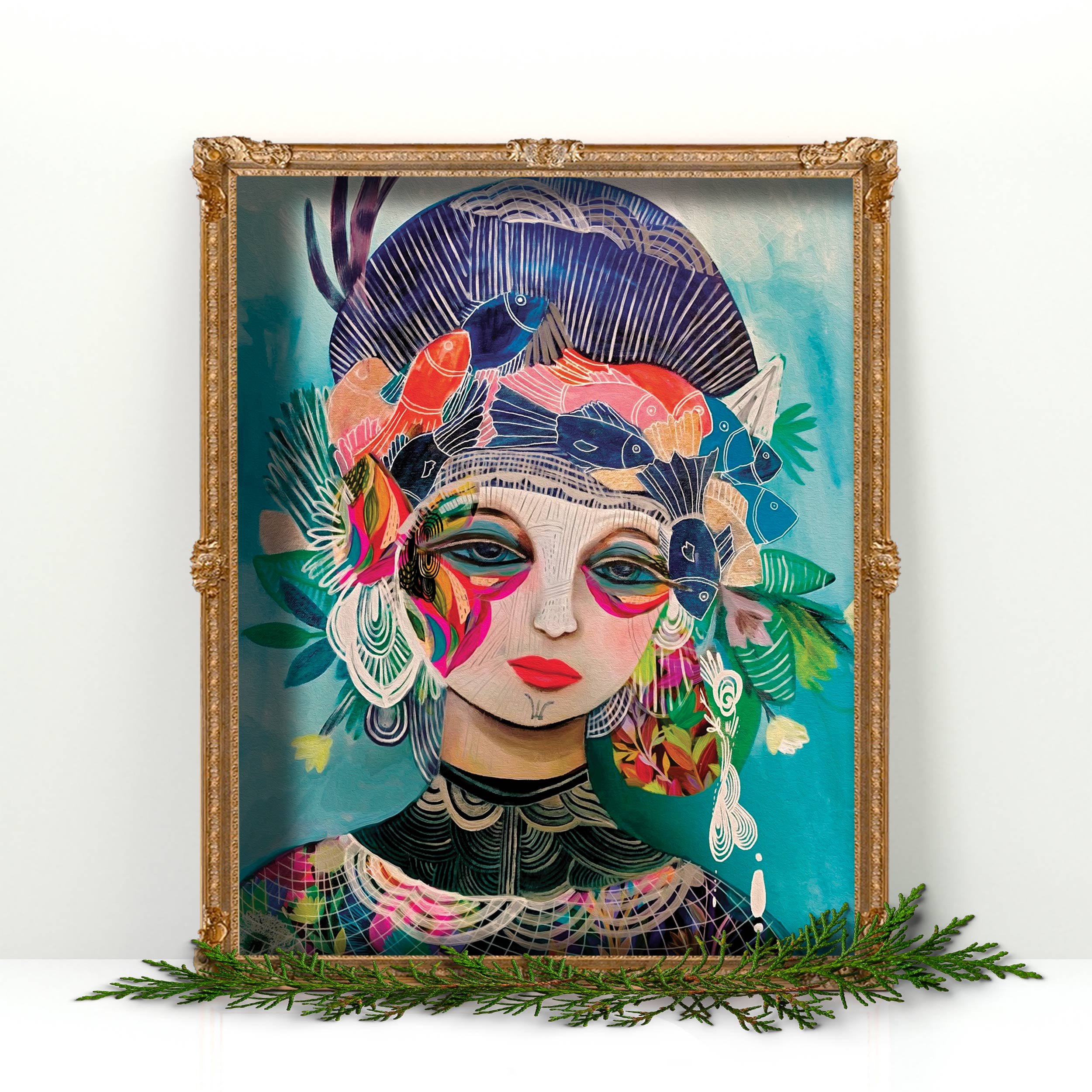Precious Head - Fine Art Paper Print