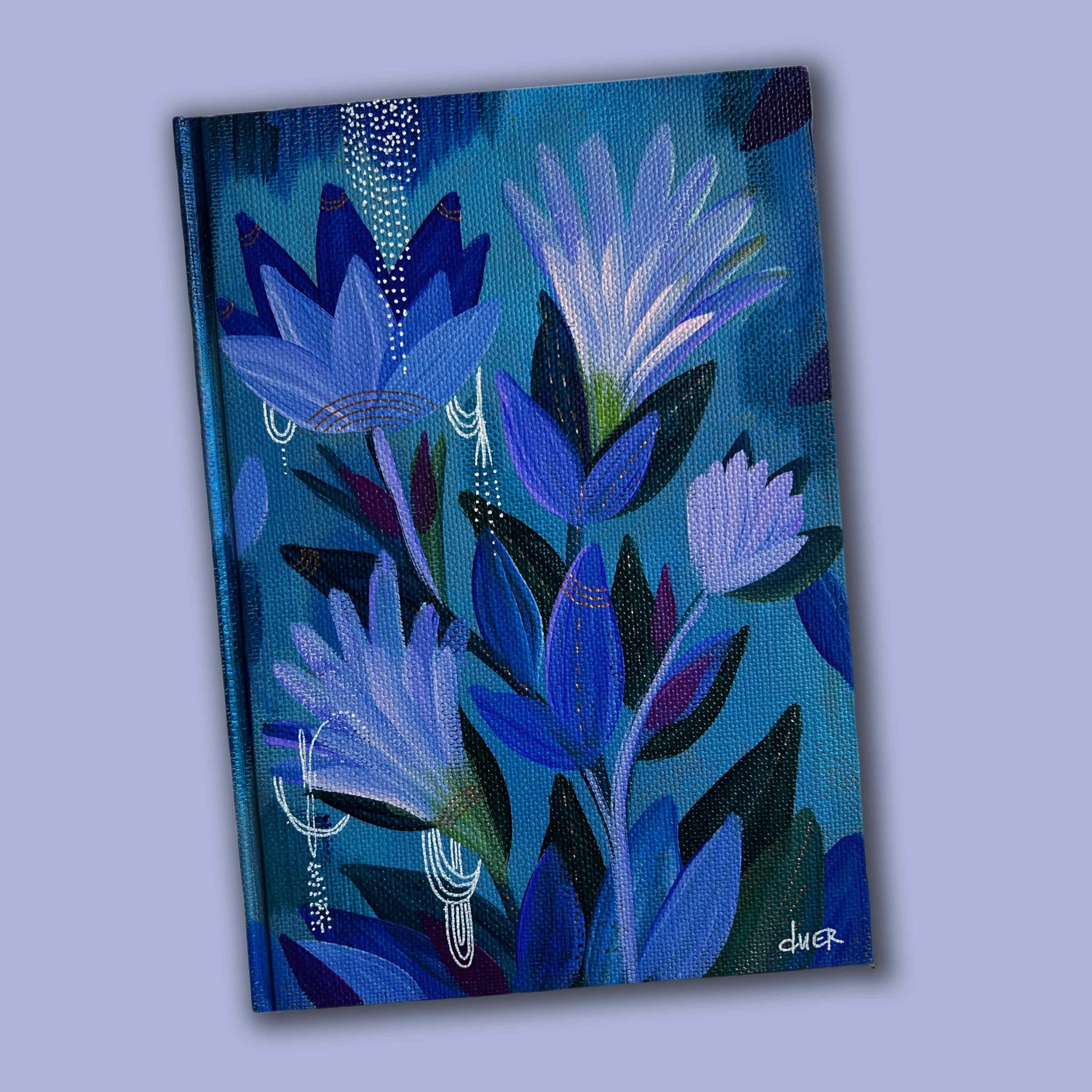 Hand-Painted Journal ( Navigate Today )