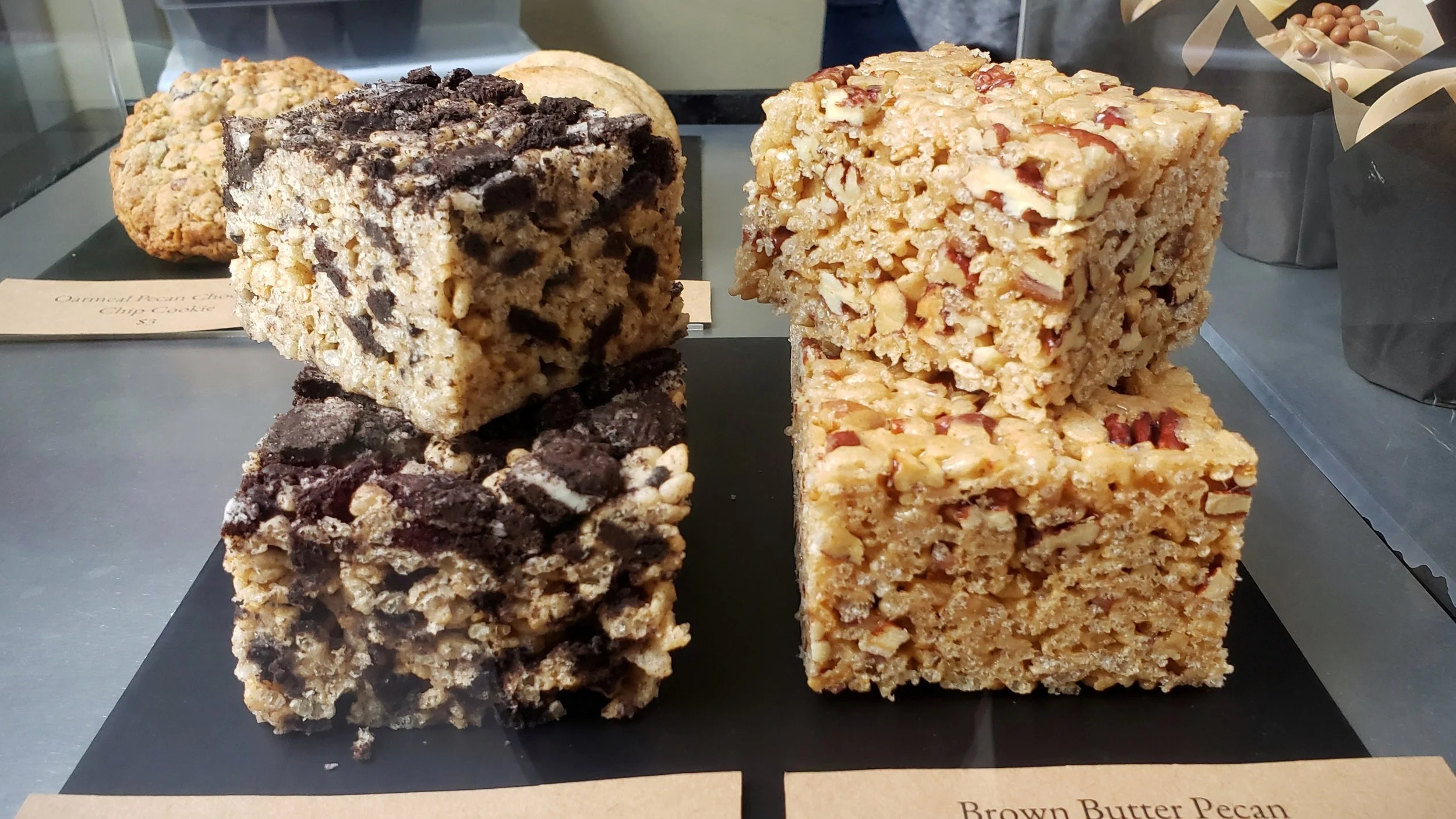 Cookies and Cream, Brown Butter Pecan Crispies