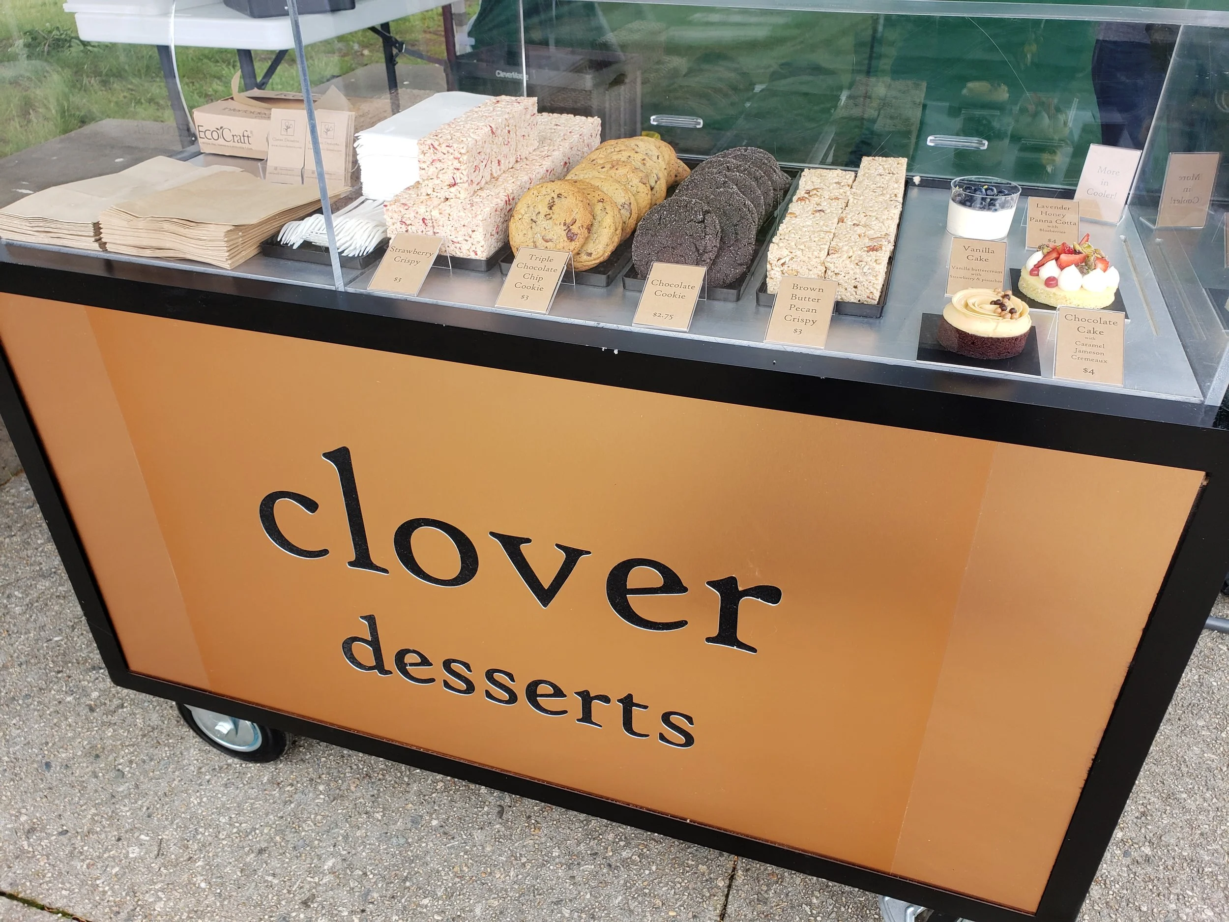 Clover Desserts Cart