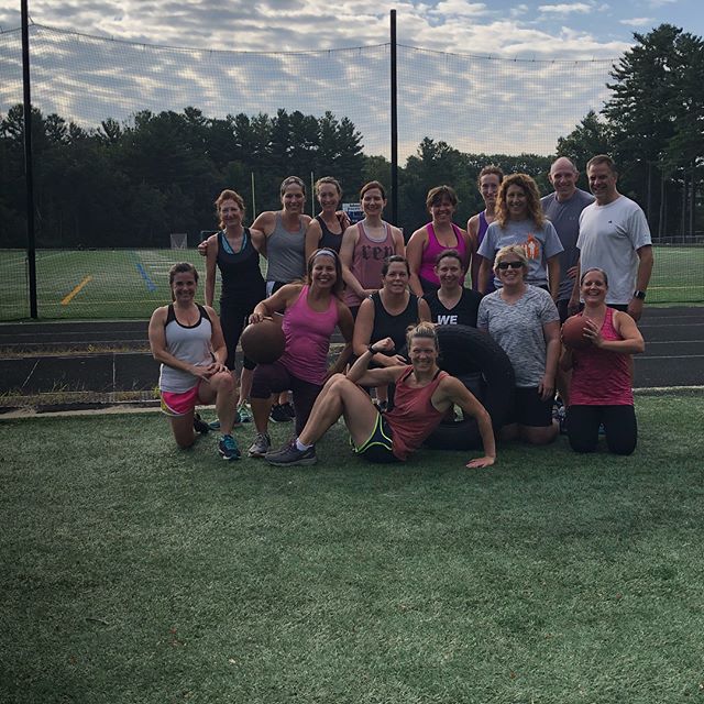Final Bootcamp of the Summer! So proud of my peeps ! New session for Fall begins Saturday&rsquo;s only 730am starting this week 9/8!