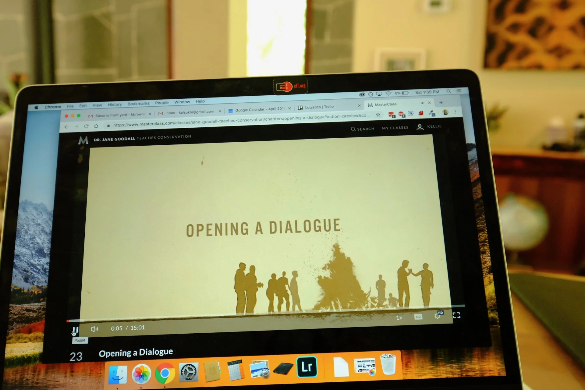 Dr. Jane Goodall Teaches Conservation